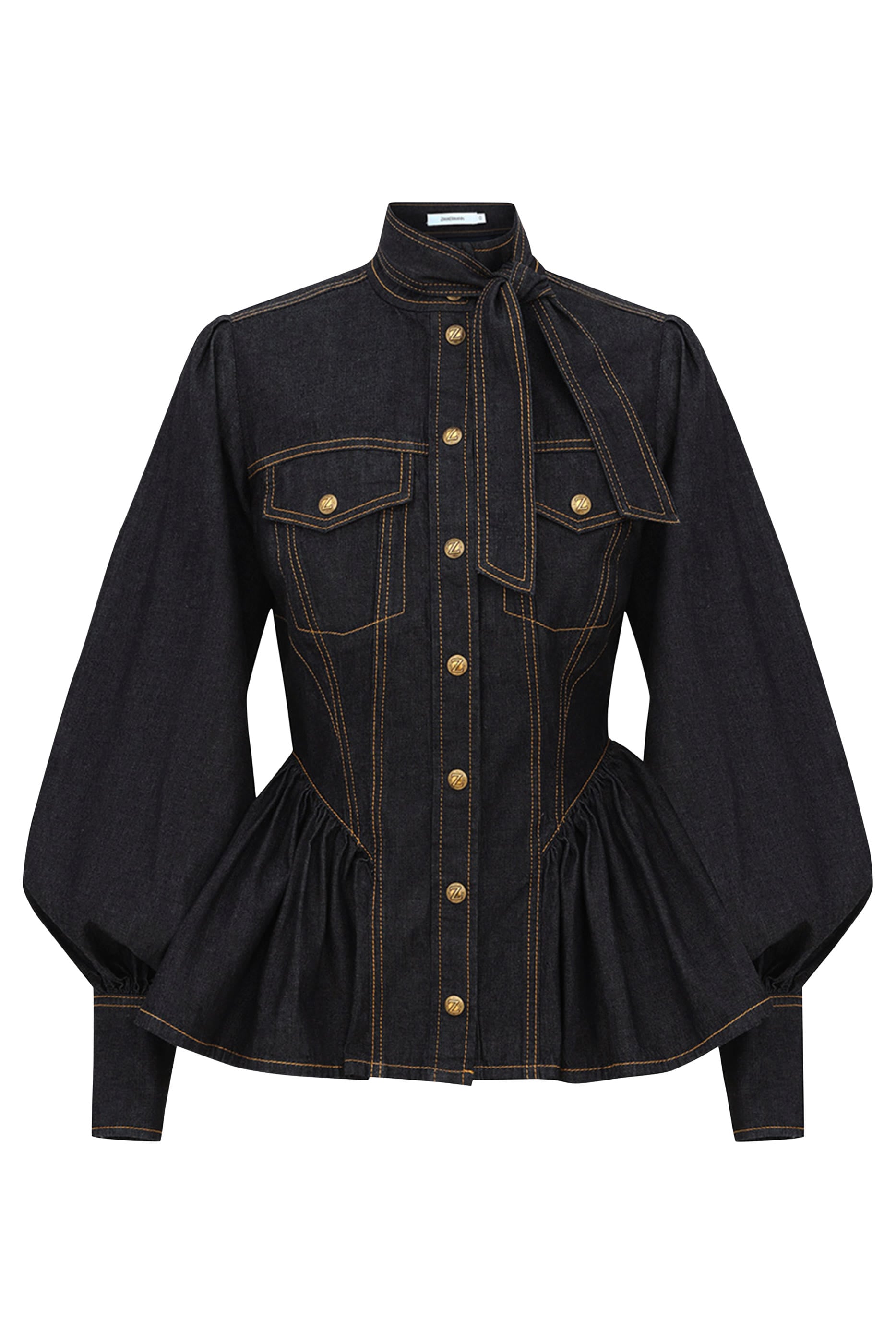 Denim Fitted Shirt