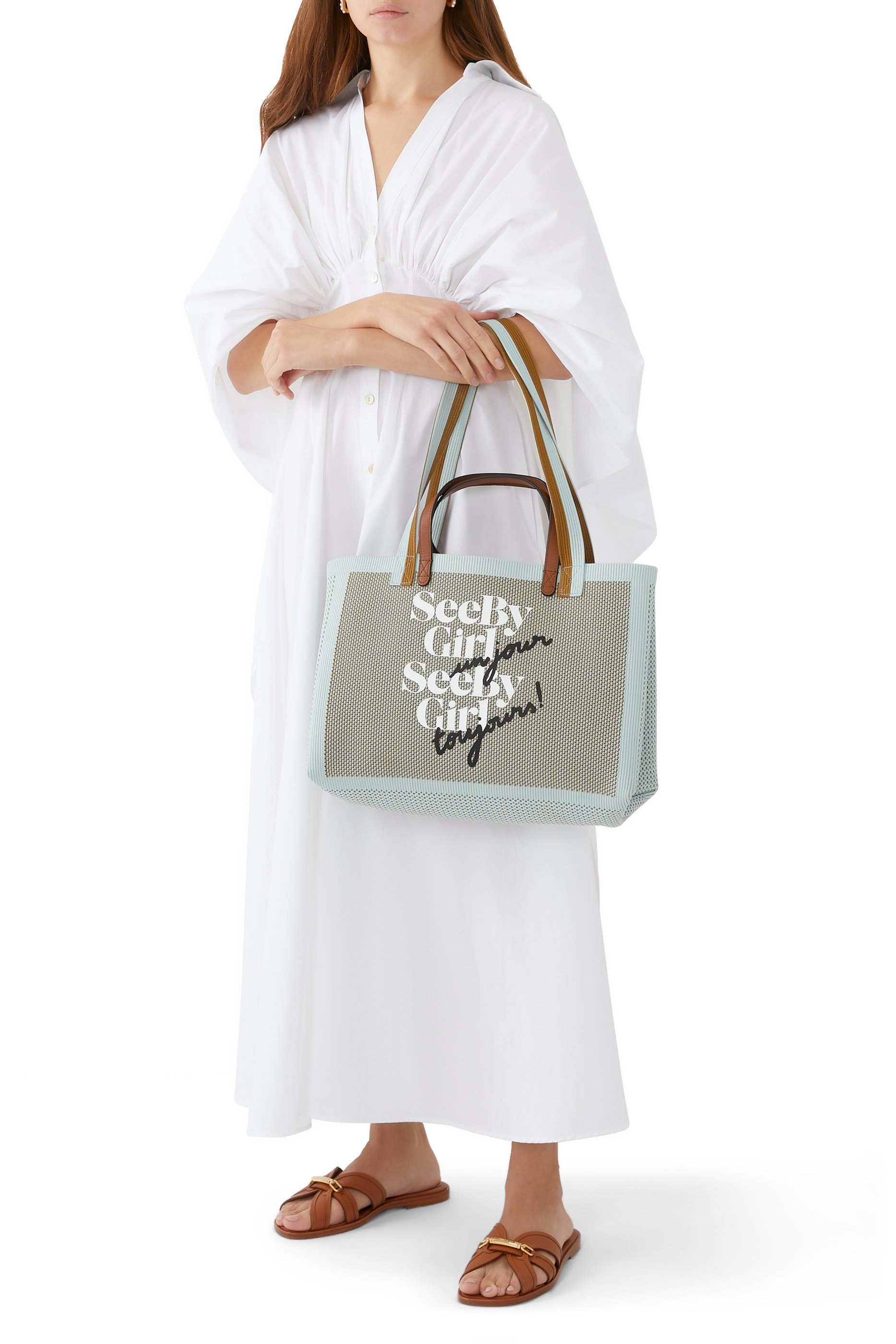 See by Bye Girl Canvas Tote Bag