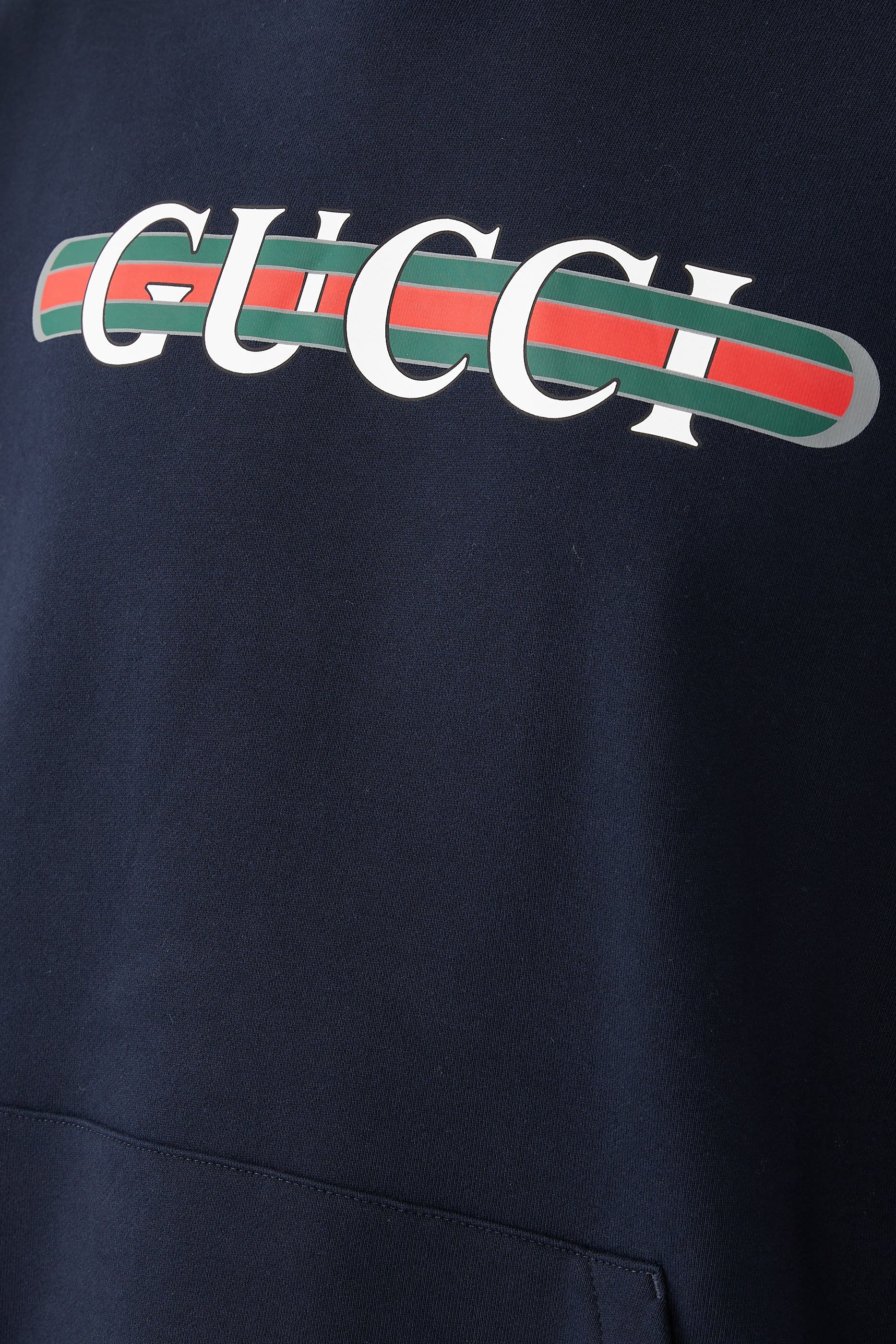 Logo Cotton Jersey Hooded Sweatshirt