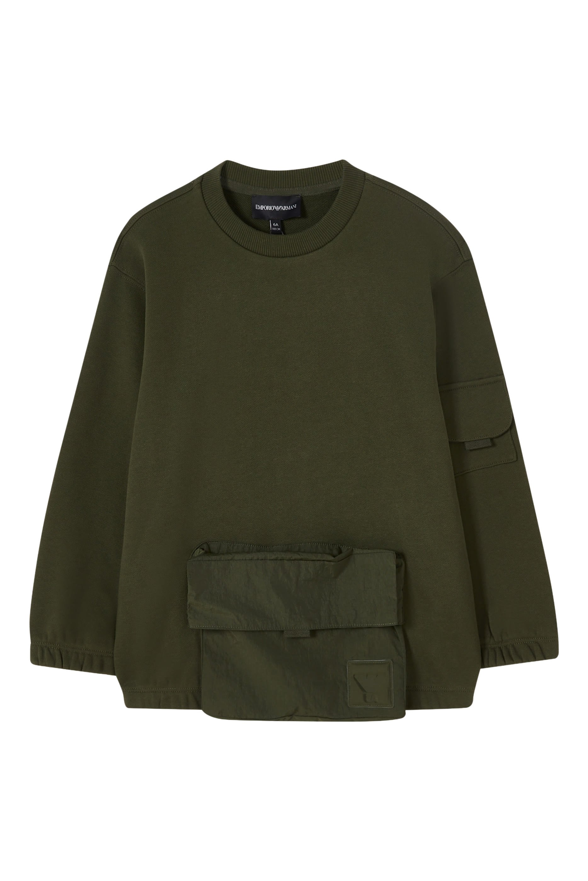 Kids Cargo-Pocket Sweatshirt