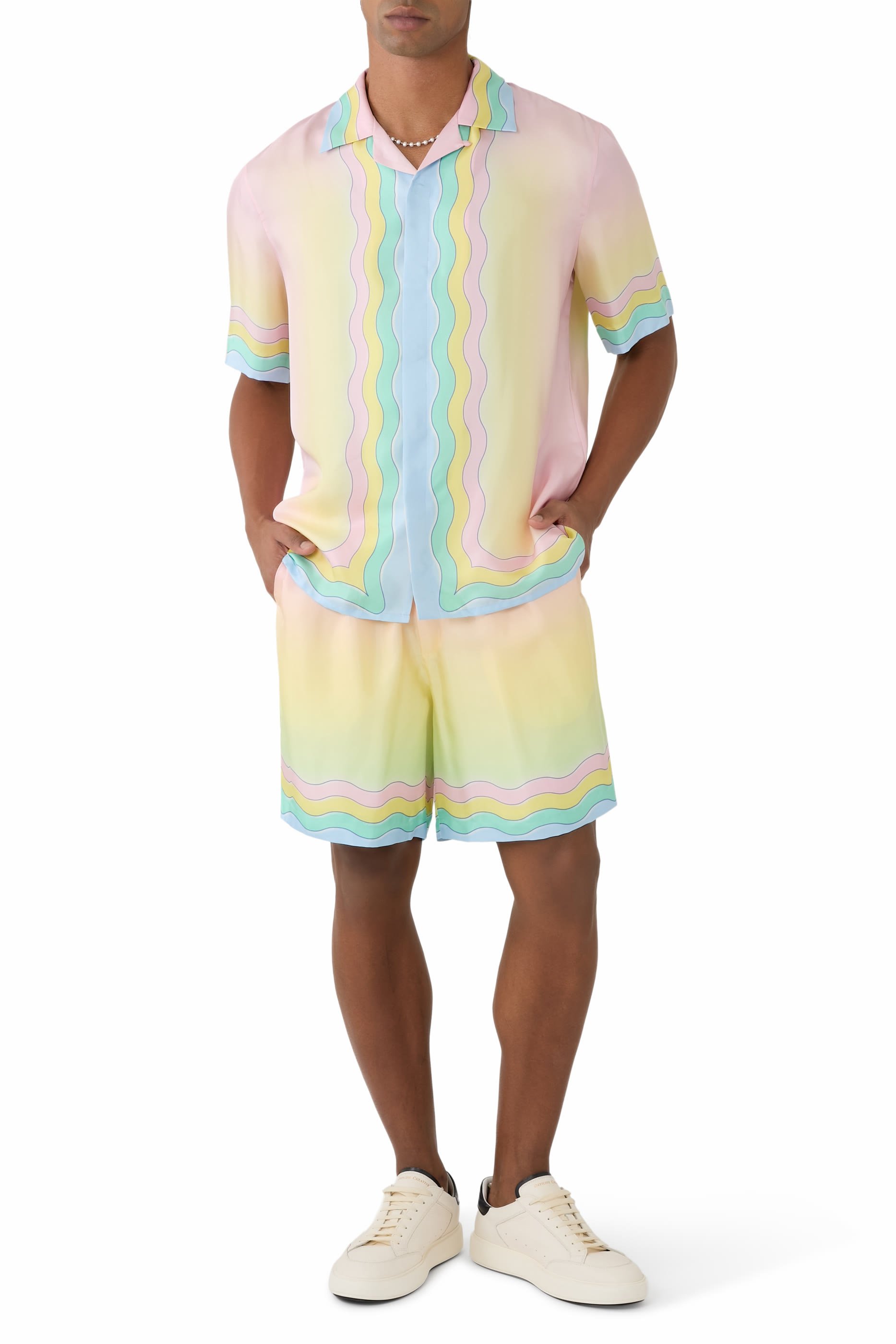 The Love of Dance Printed Silk Shirt