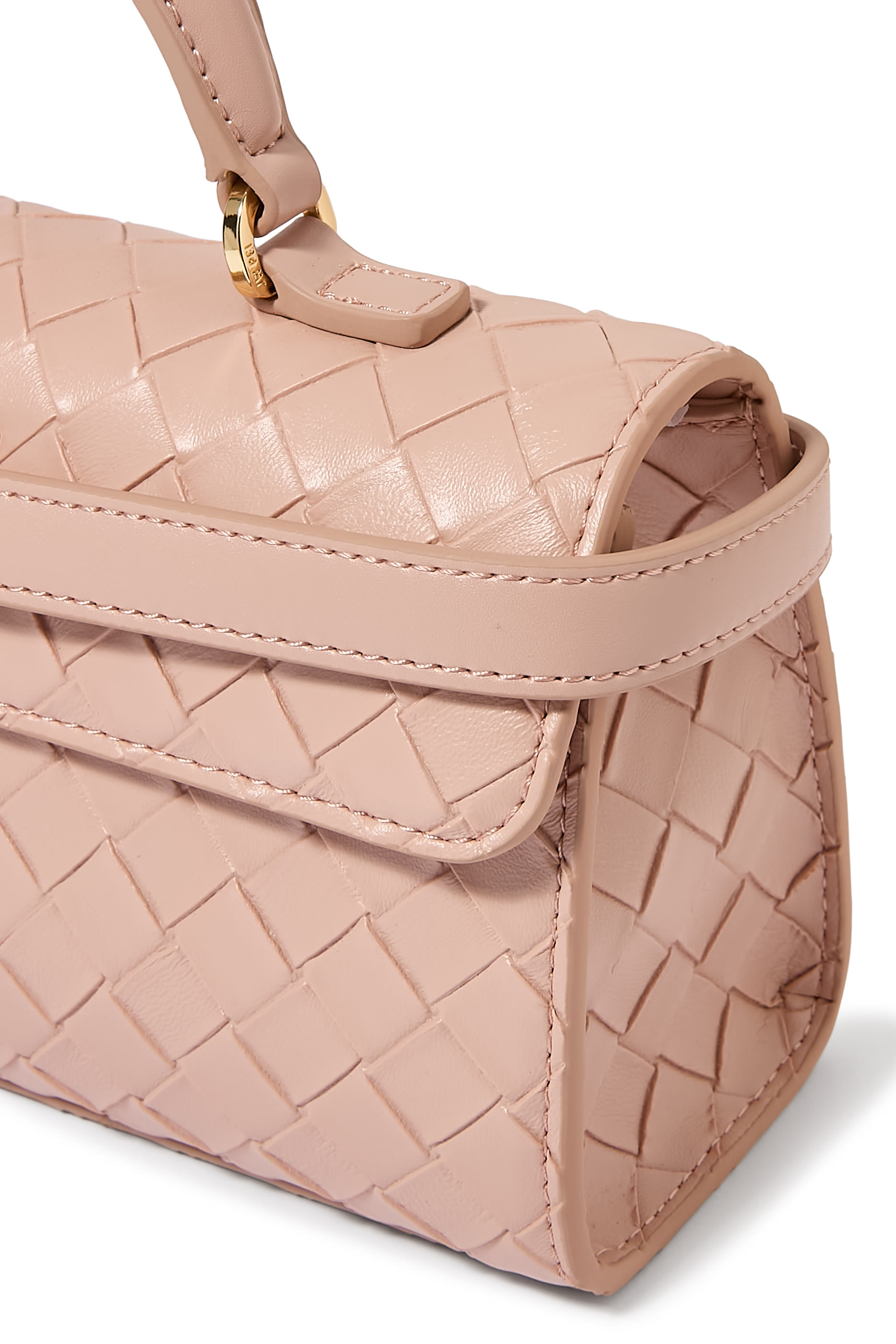 Keyla Weave Texture Top Handle Bag