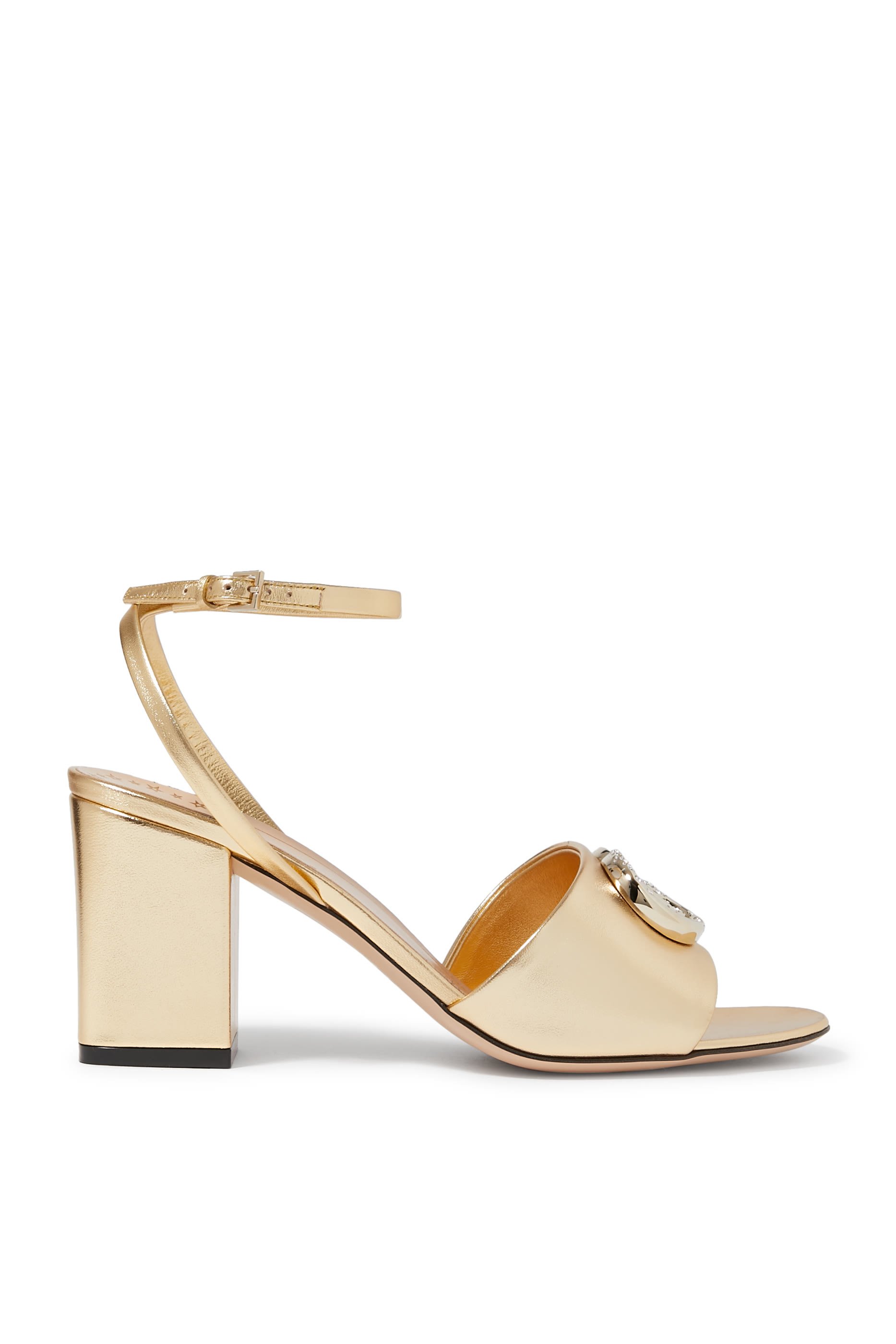 GG 75 Crystal Sandals