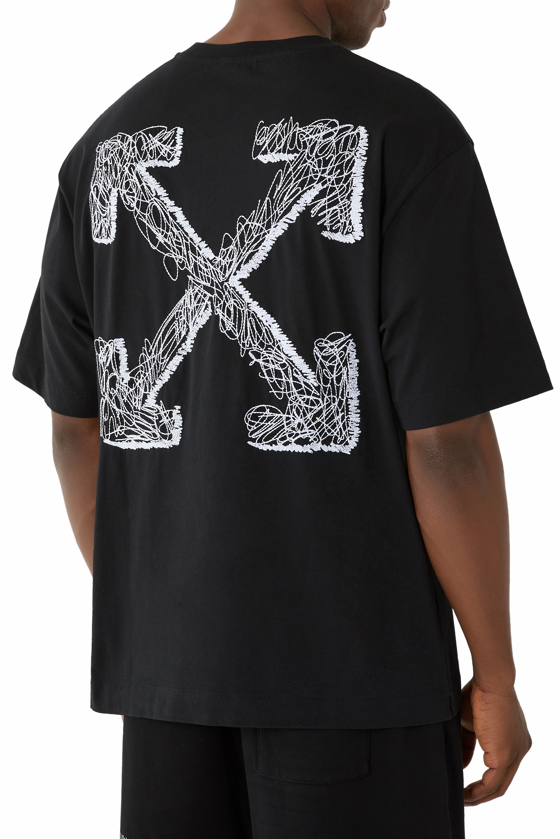 Scribble Arrow Skate Logo T-Shirt