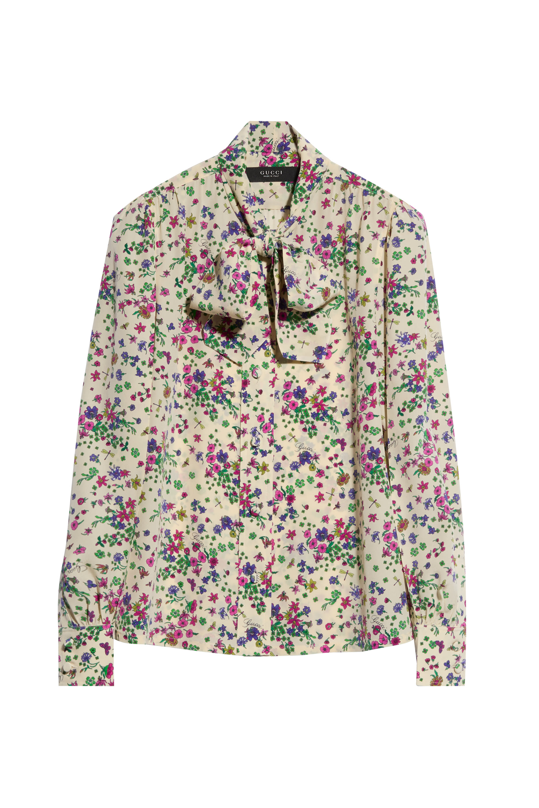 Printed Silk Shirt 