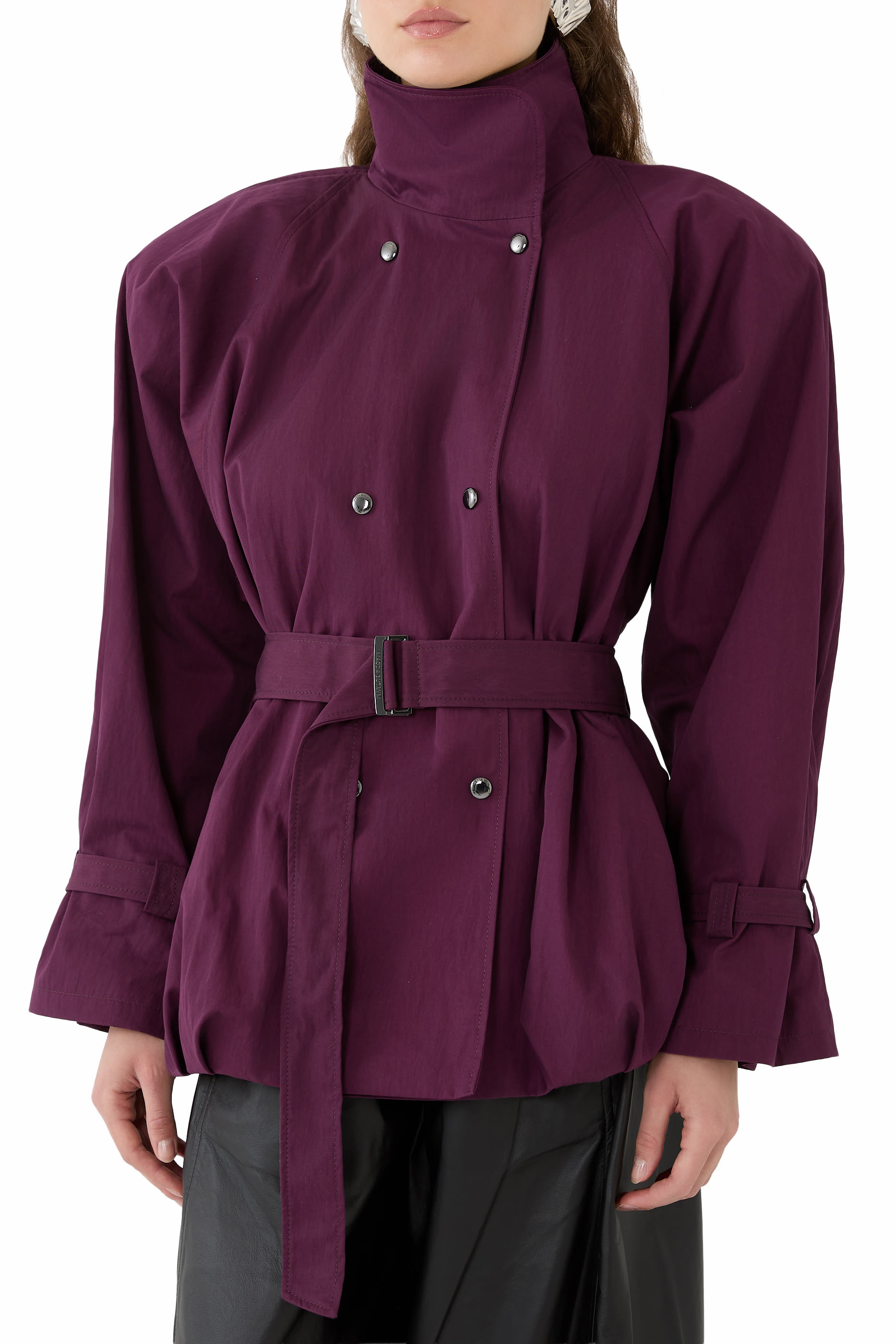 Belted Bubble Jacket