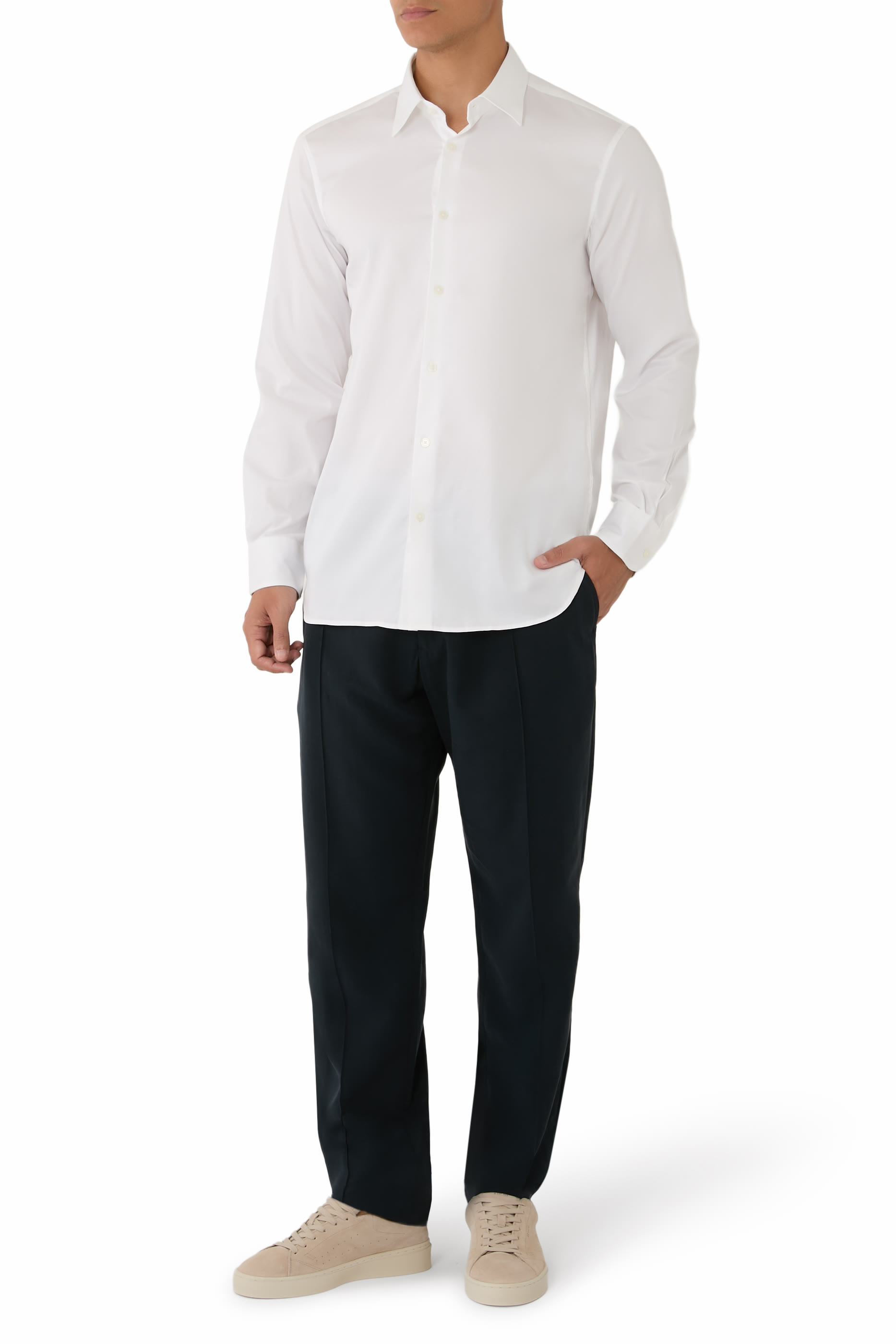 Straight Leg Trousers