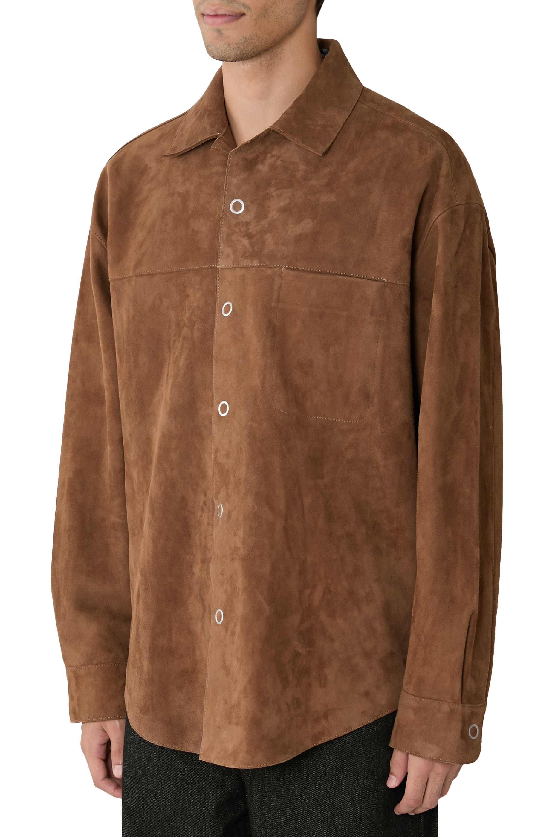 Goat Suede Overshirt