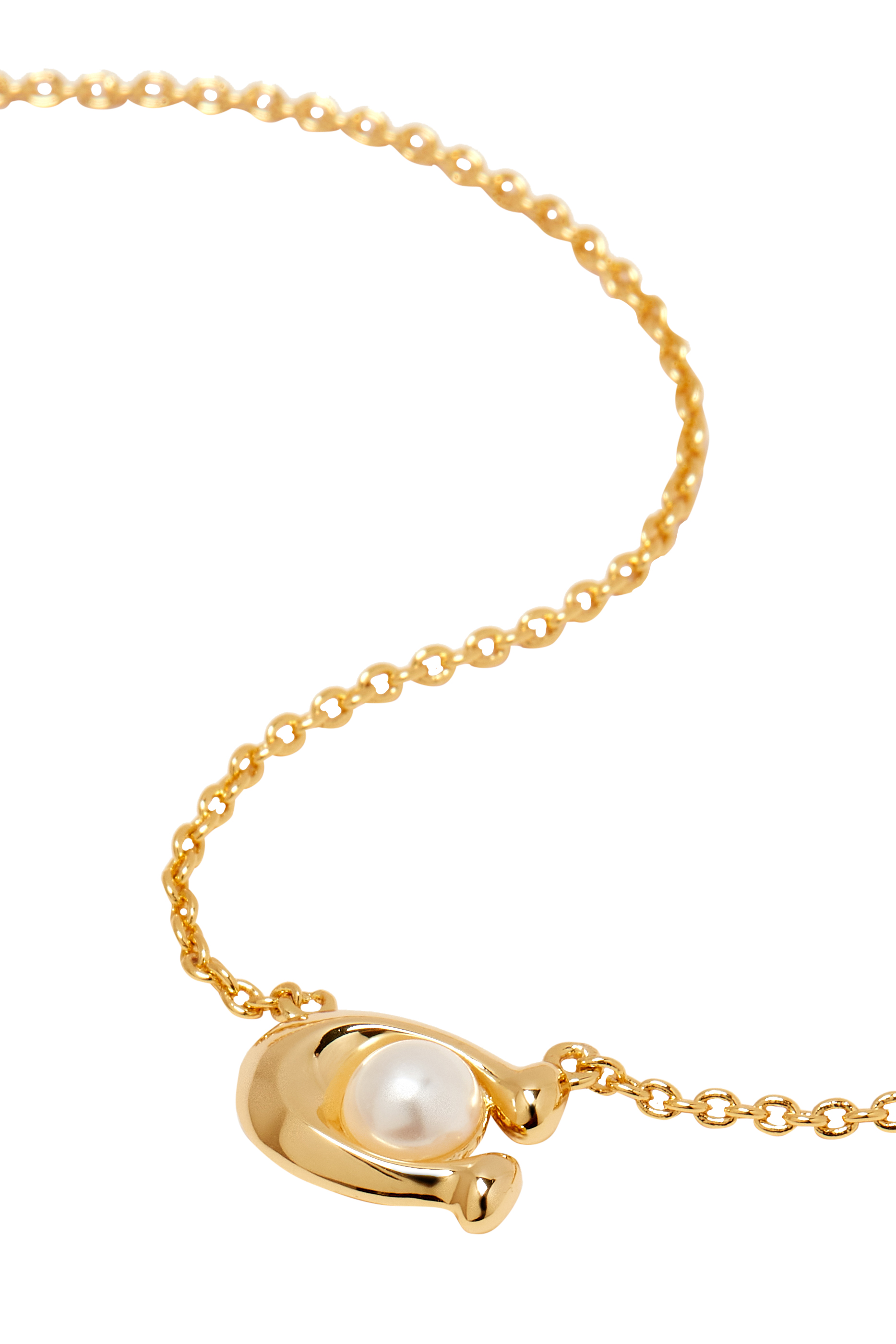 Signature Pendant Pearl Necklace