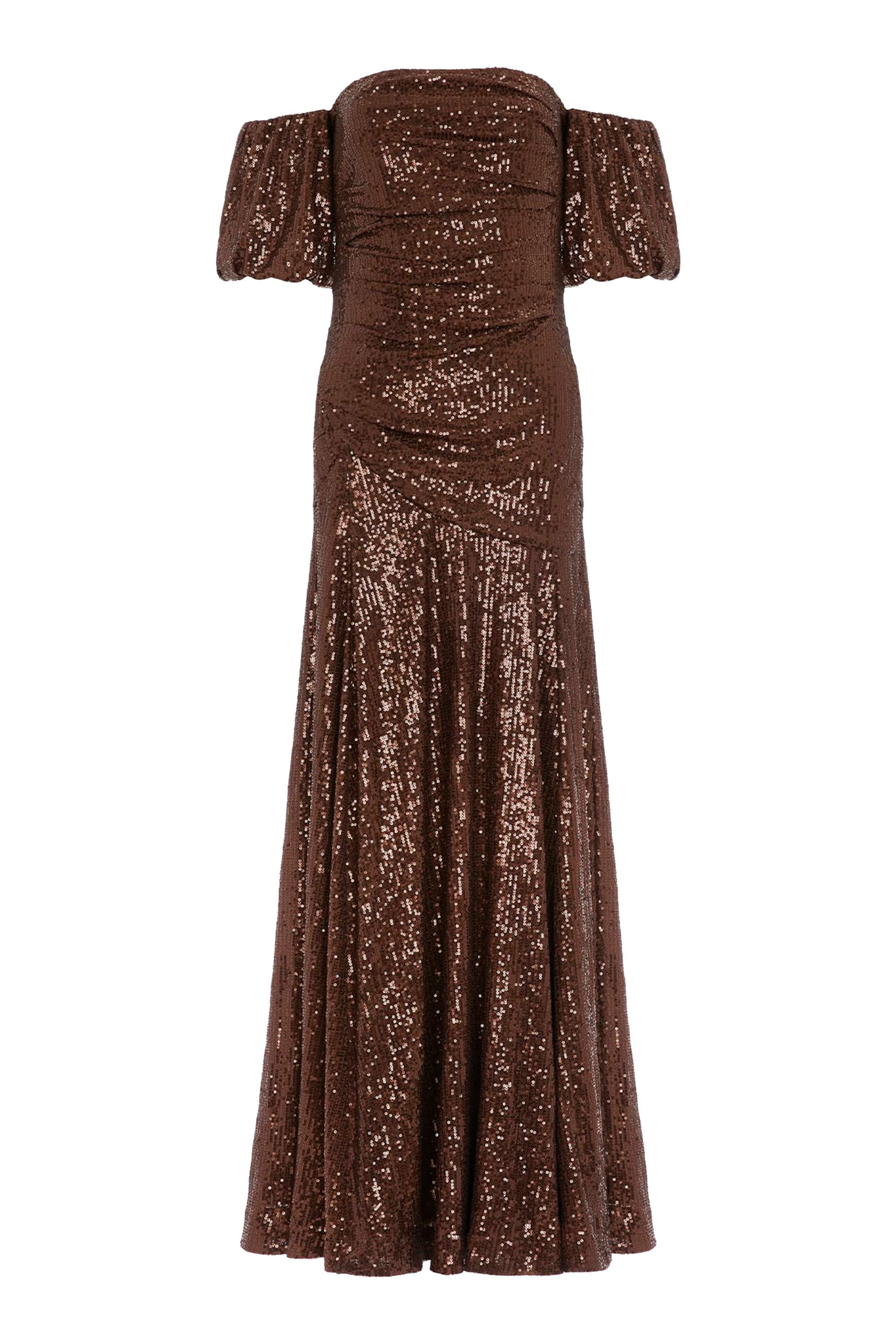 Sunbeam Valentina Off-Shoulder Gown