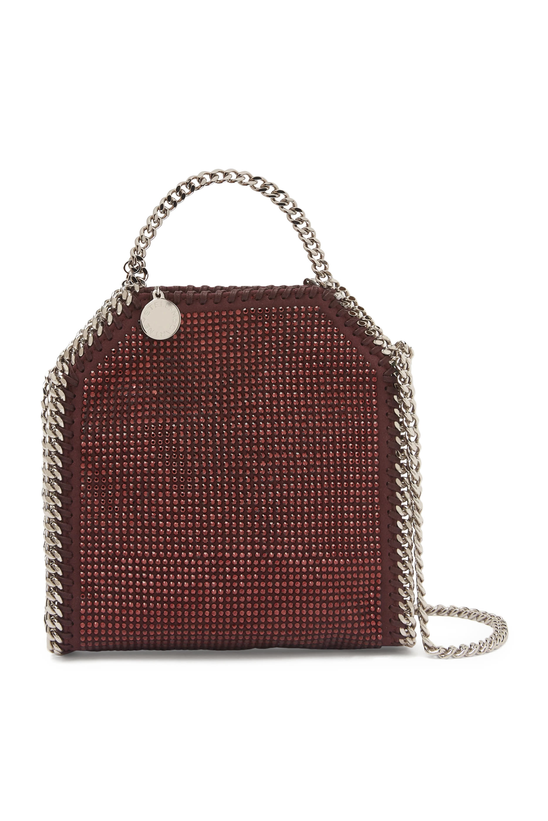 Falabella Tiny Crystal Hotfix Crossbody Bag