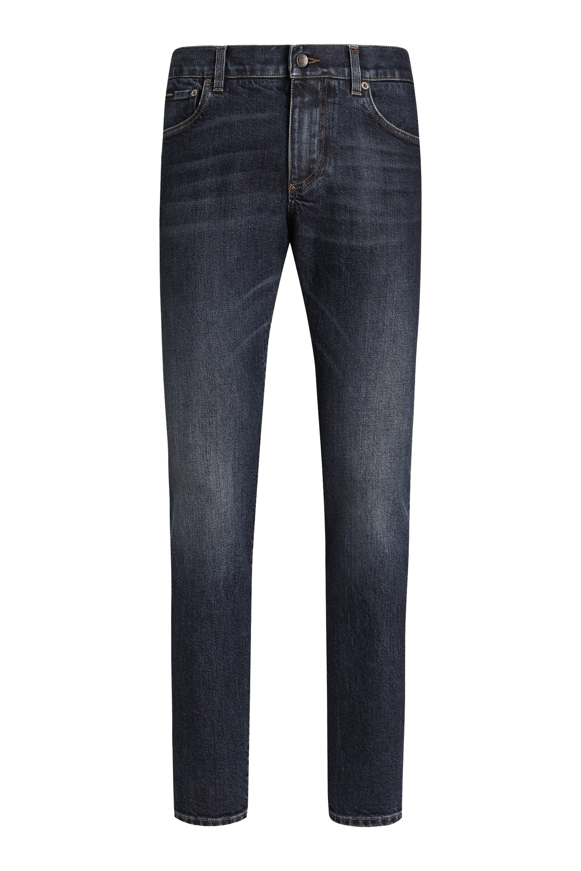 Slim-Fit Stretch Cotton Jeans