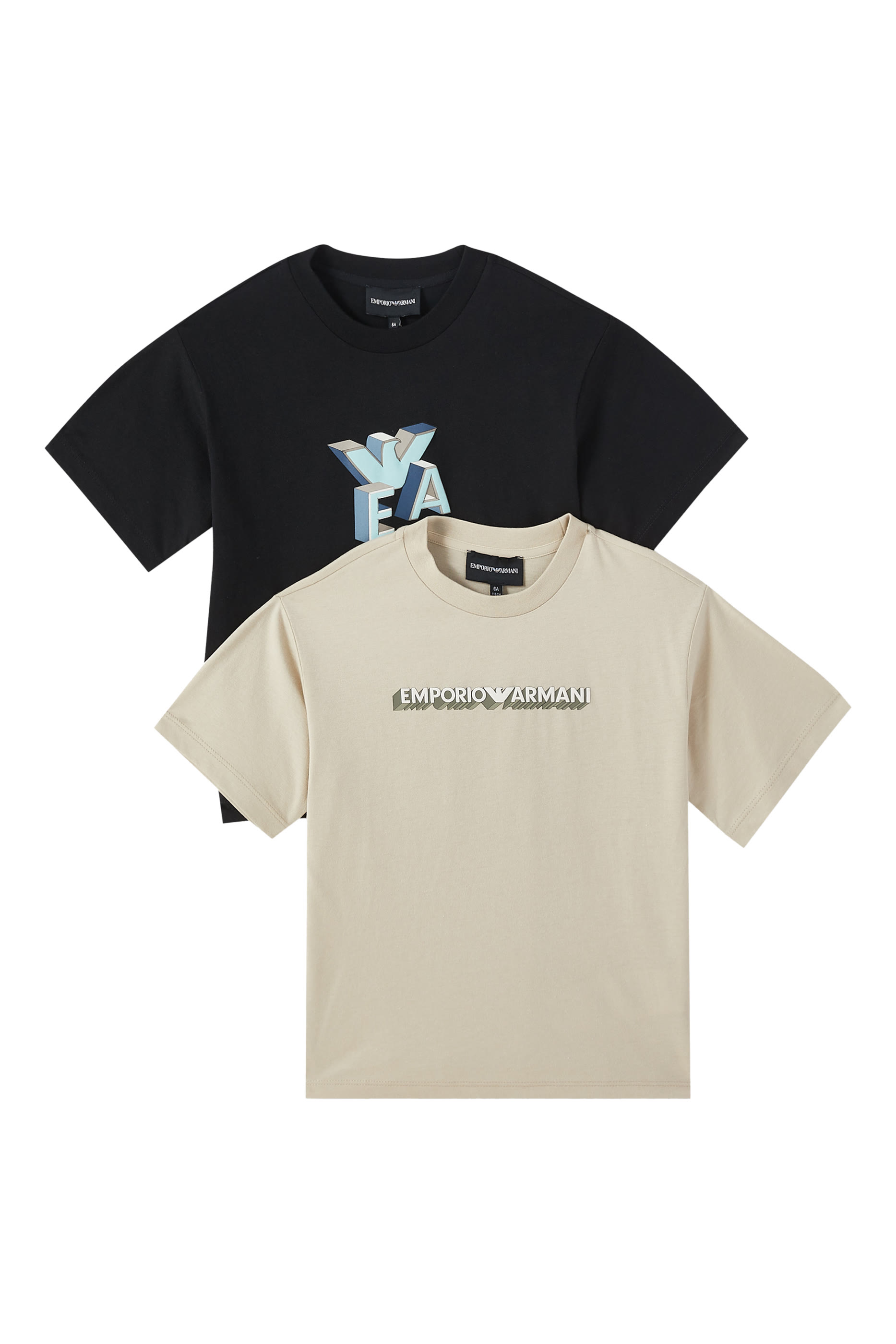 Kids Logo T-Shirt, Set of 2