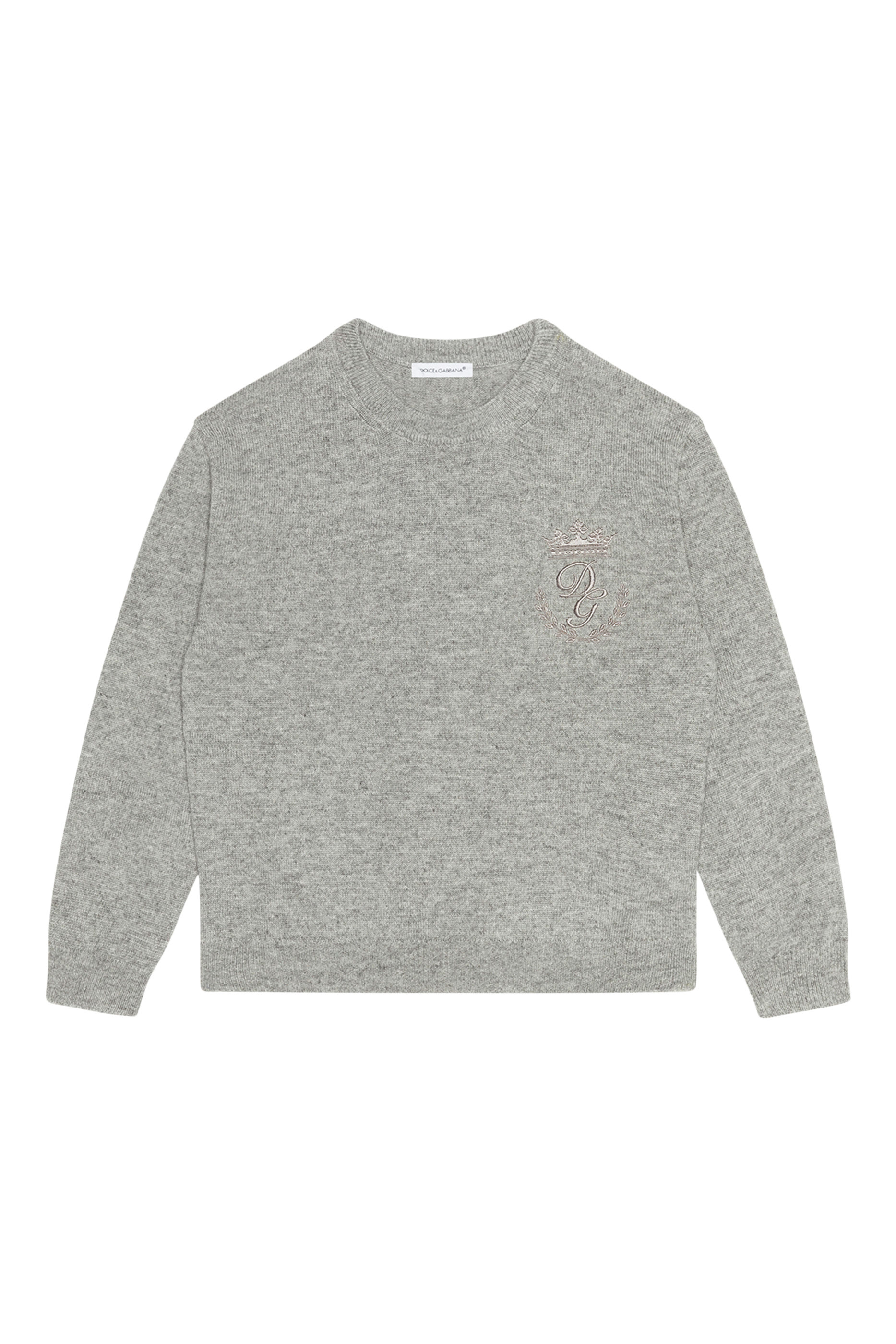 Kids DG Logo Cashmere Pullover