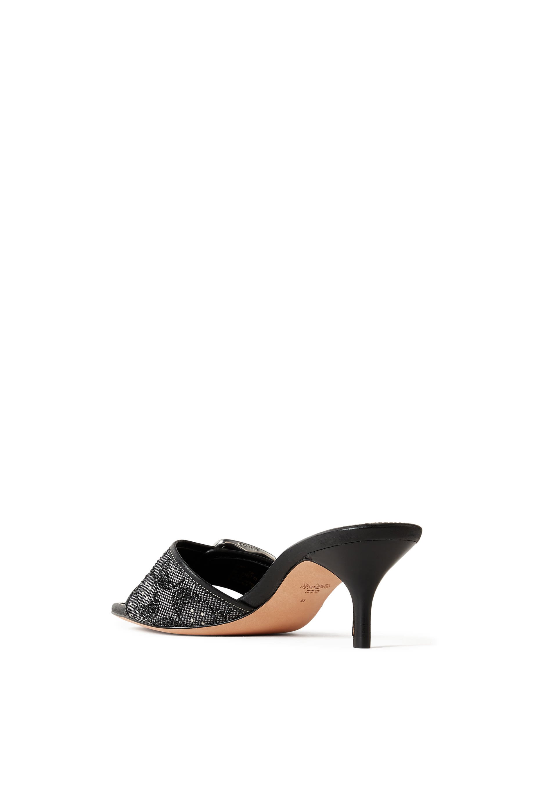  Margot 55 Sandals in Crystal Signature Jacquard