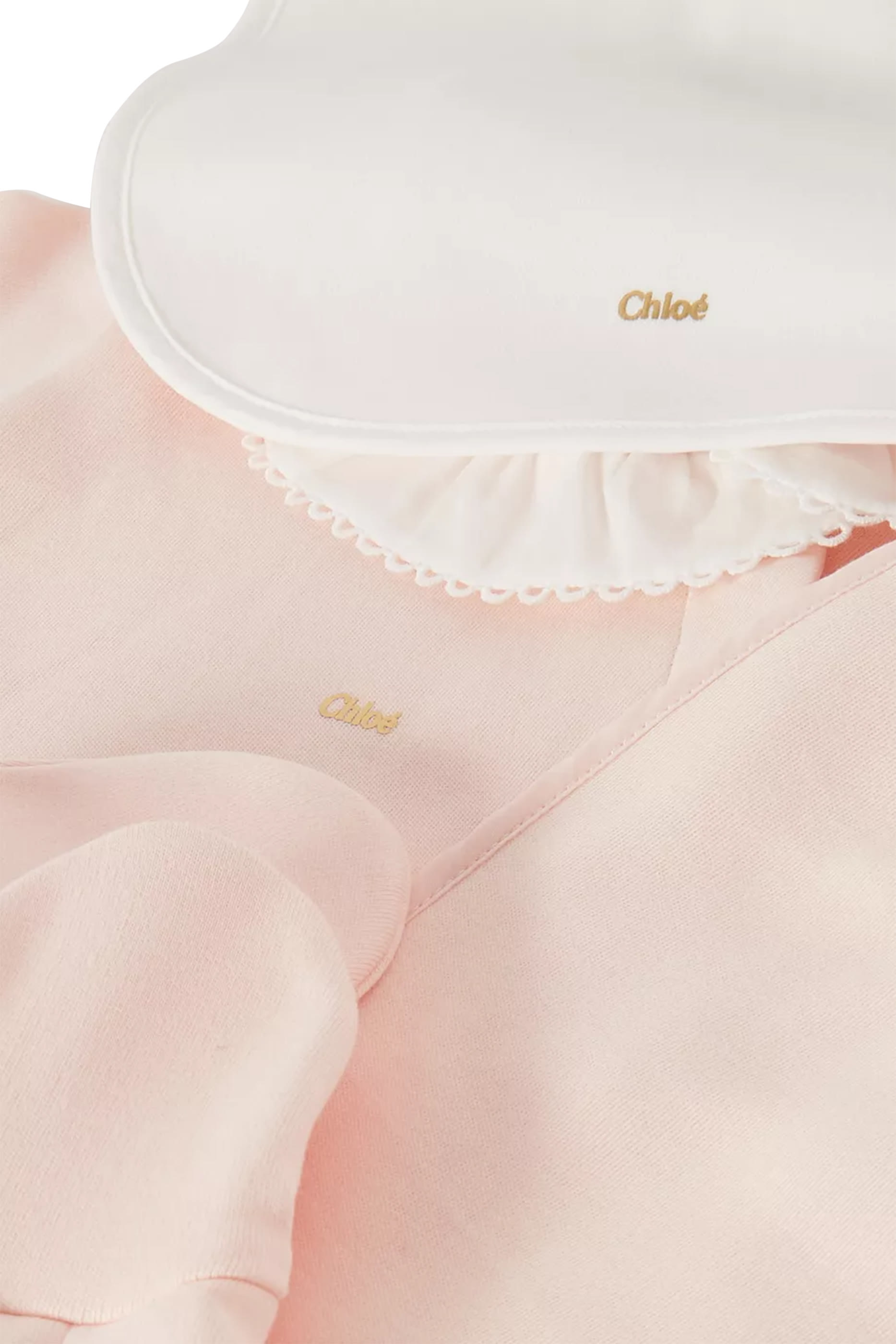 Kids Cotton Bodysuit & Two Bib Set