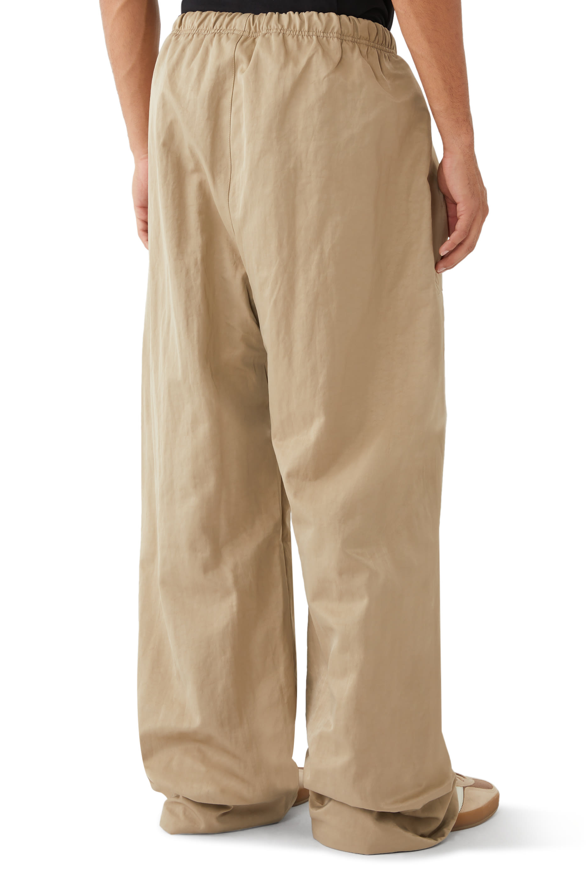Textured Nylon Utility Pants