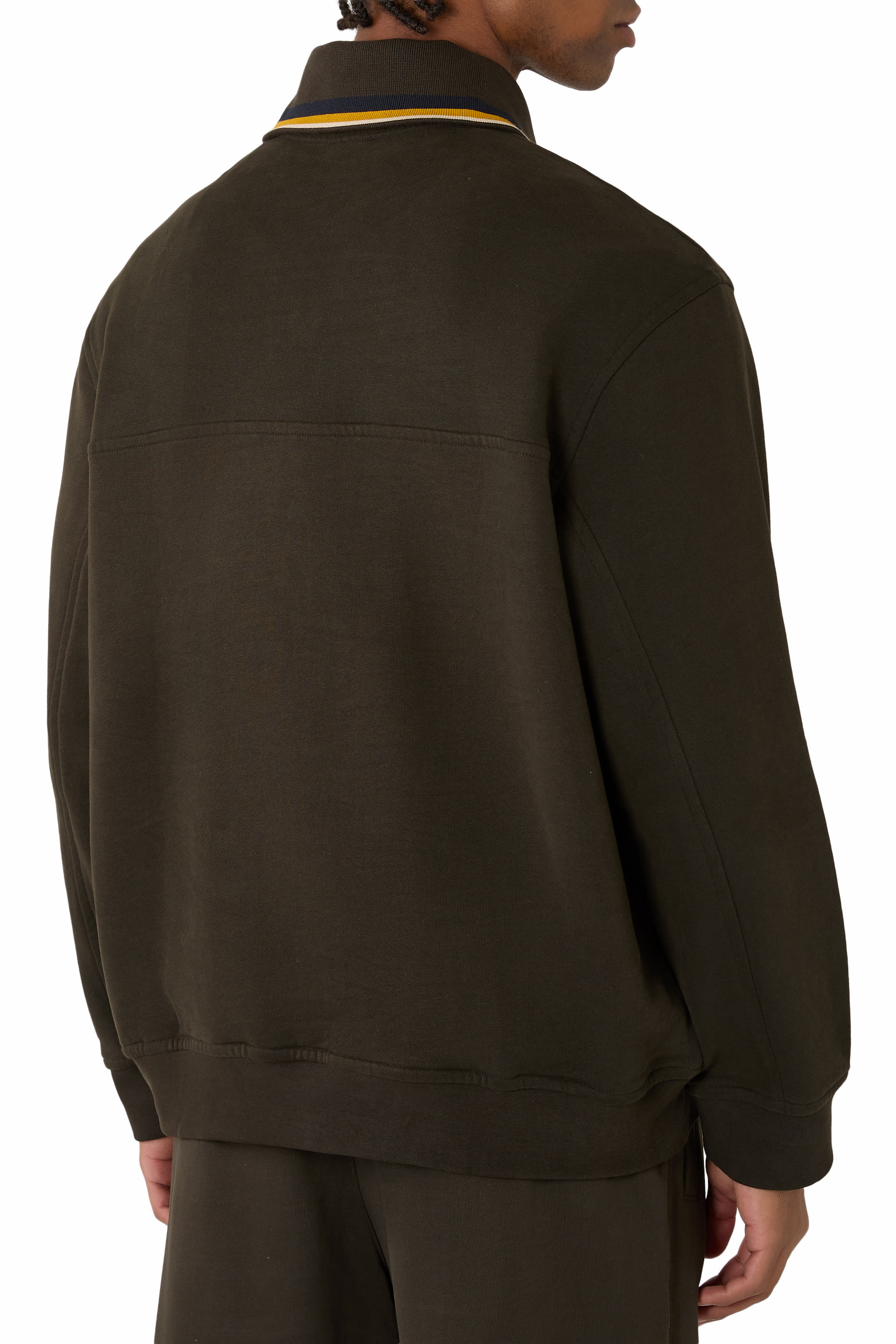 AX Logo Half-Zip Sweatshirt