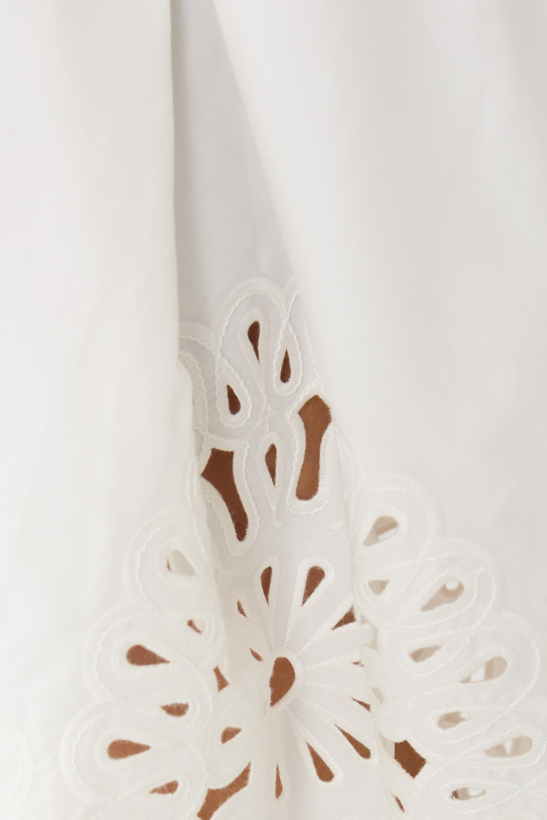 Eveletta Embroidered Knit Midi Skirt