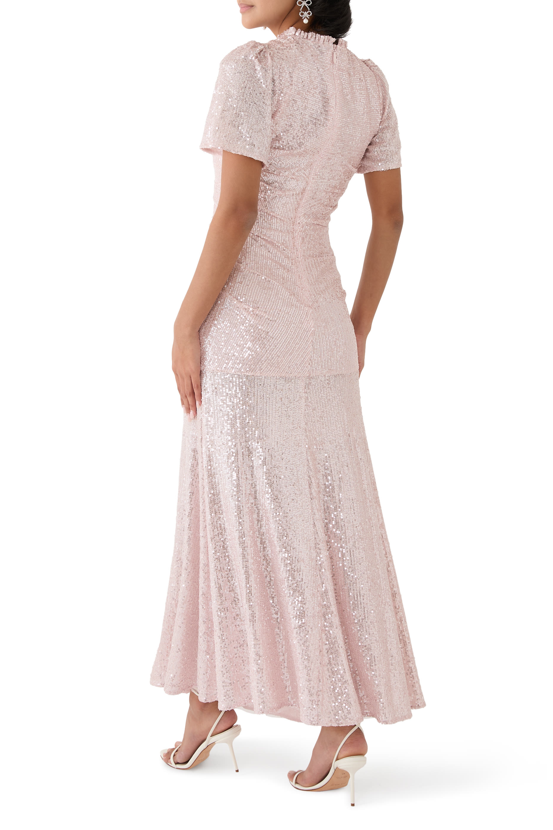Valentina Round Neck Gown
