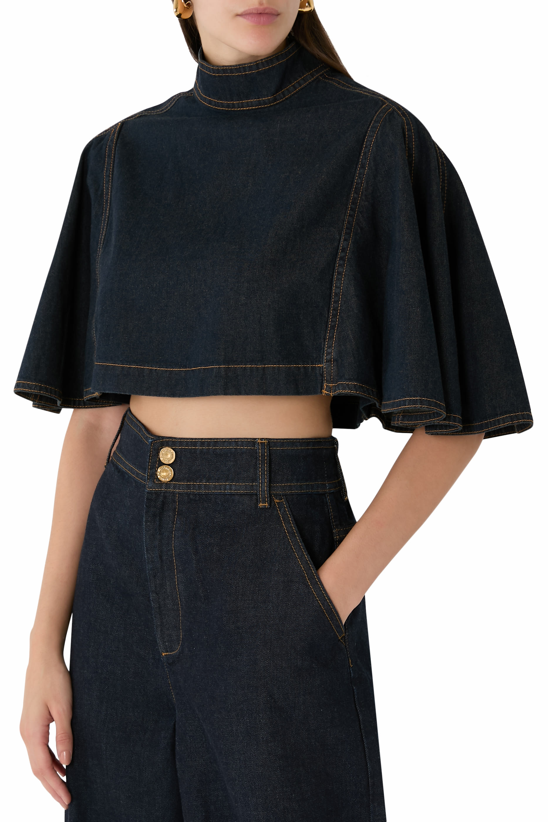 Hypnotic Denim Capelet