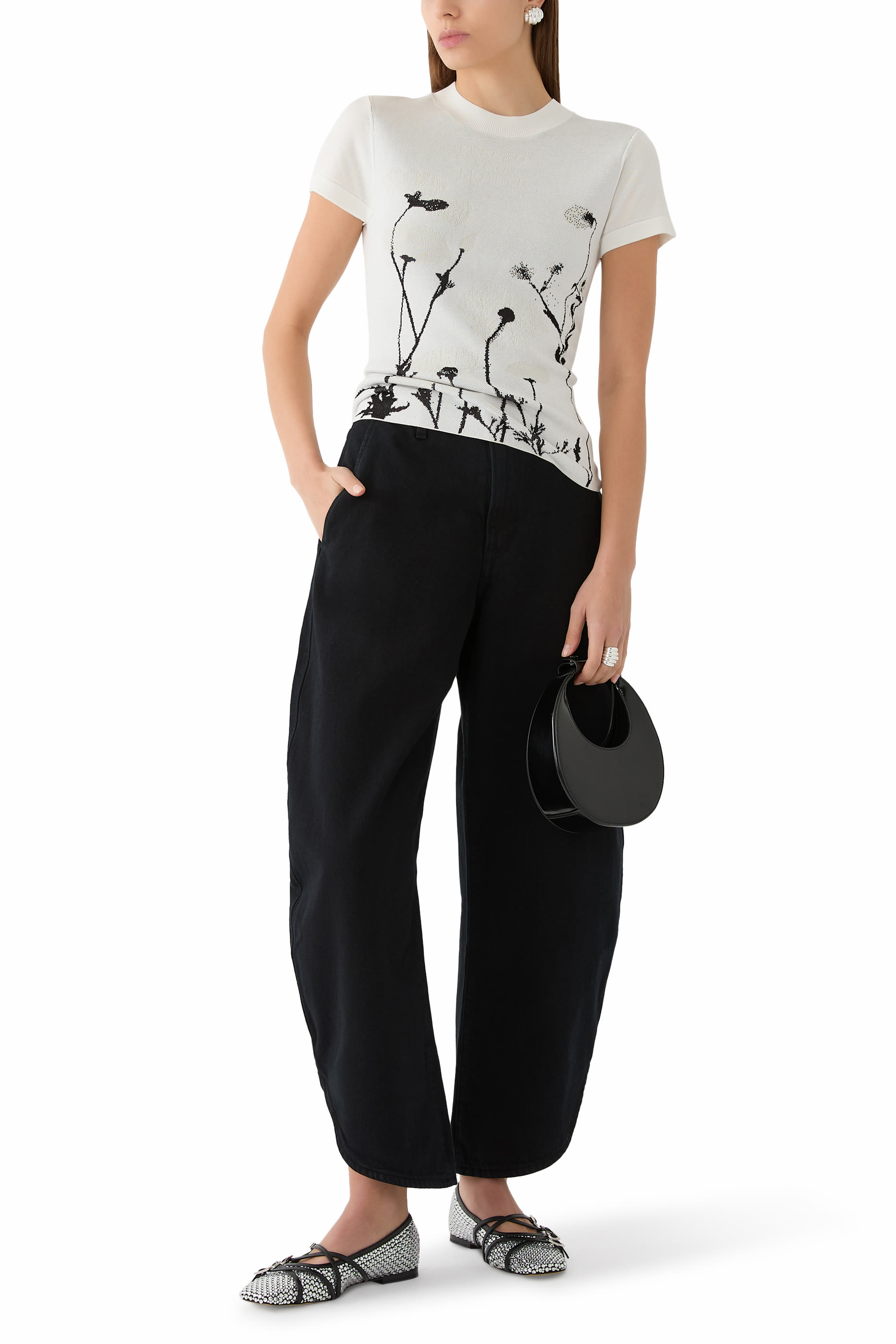 Blanca UV Reactive Flower T-Shirt