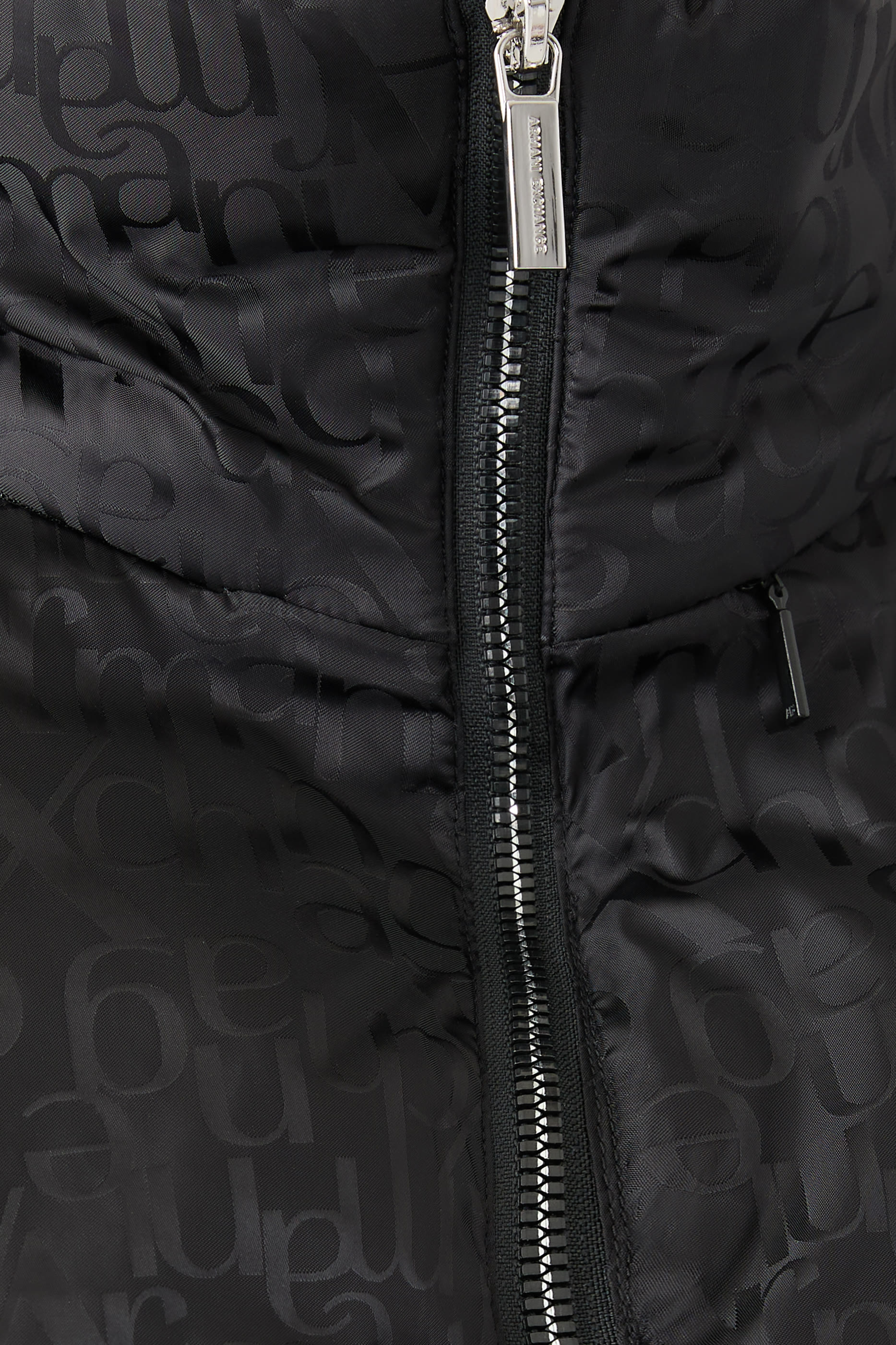 Logo Nylon Jacquard Jacket