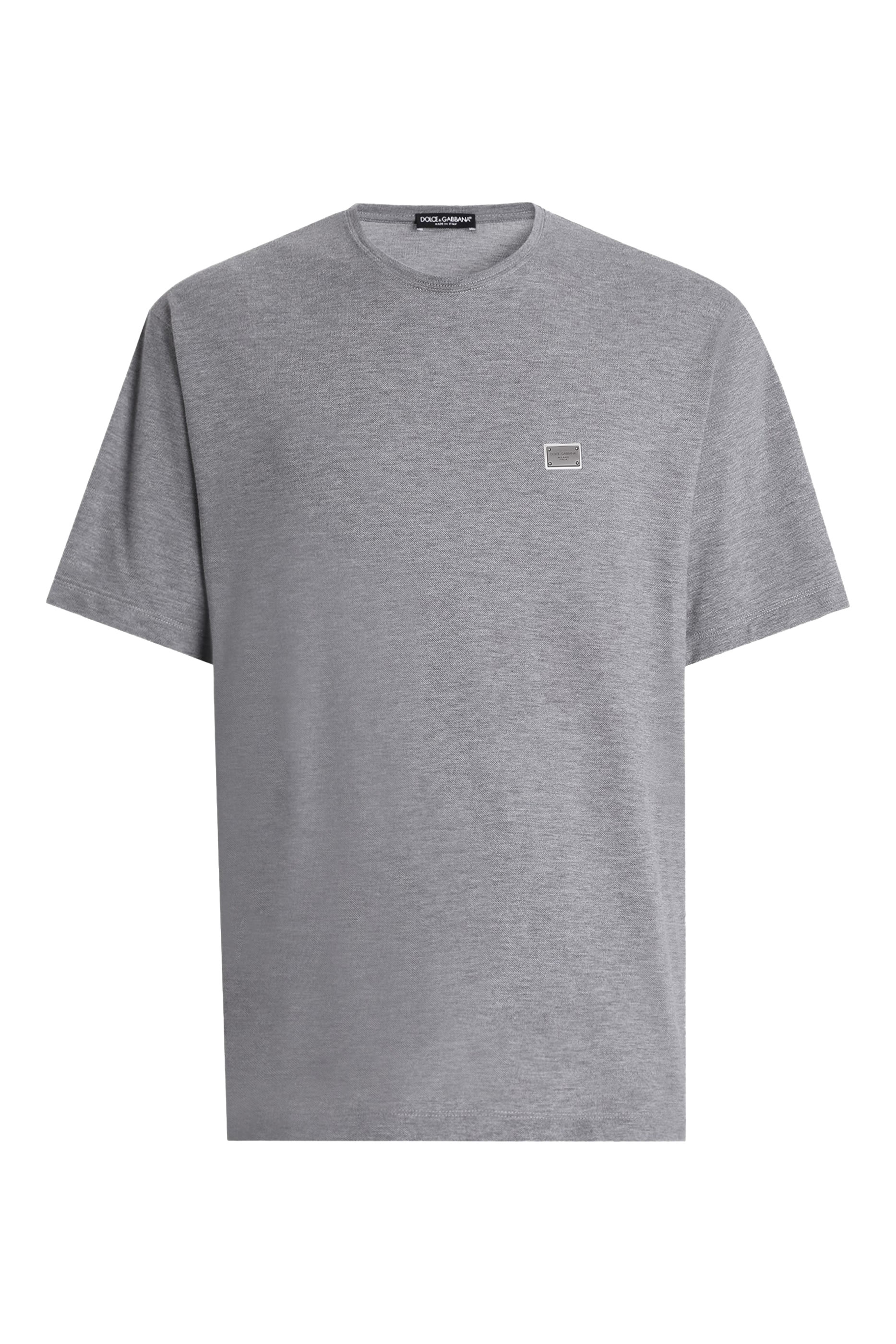 Logo Tag Cotton T-Shirt