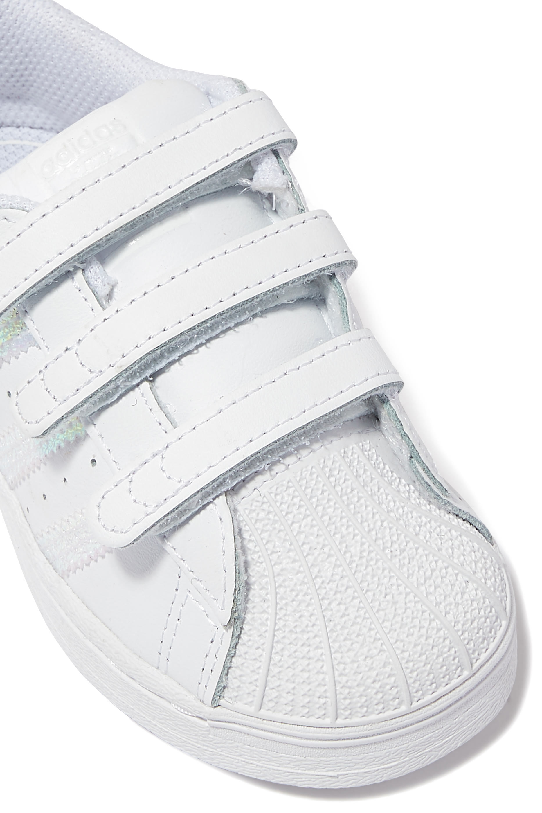 Kids Leather Superstar Sneakers