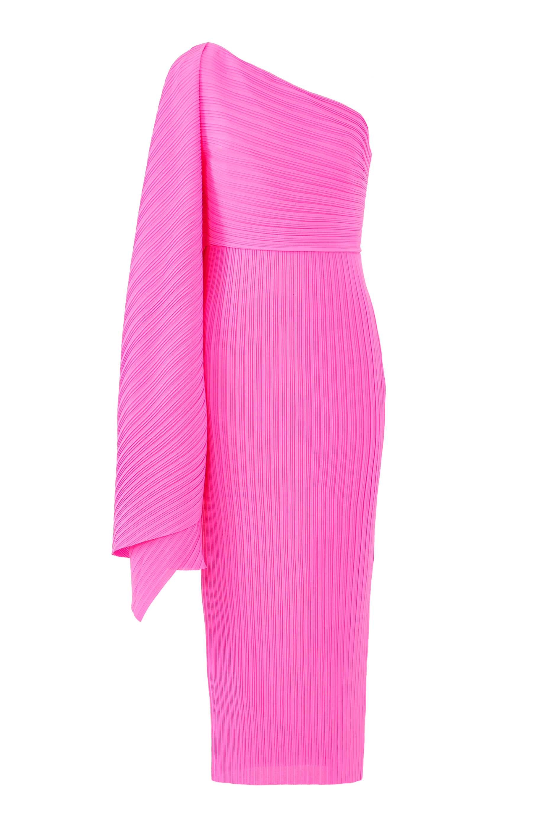 Lenna Midi Plisse Dress