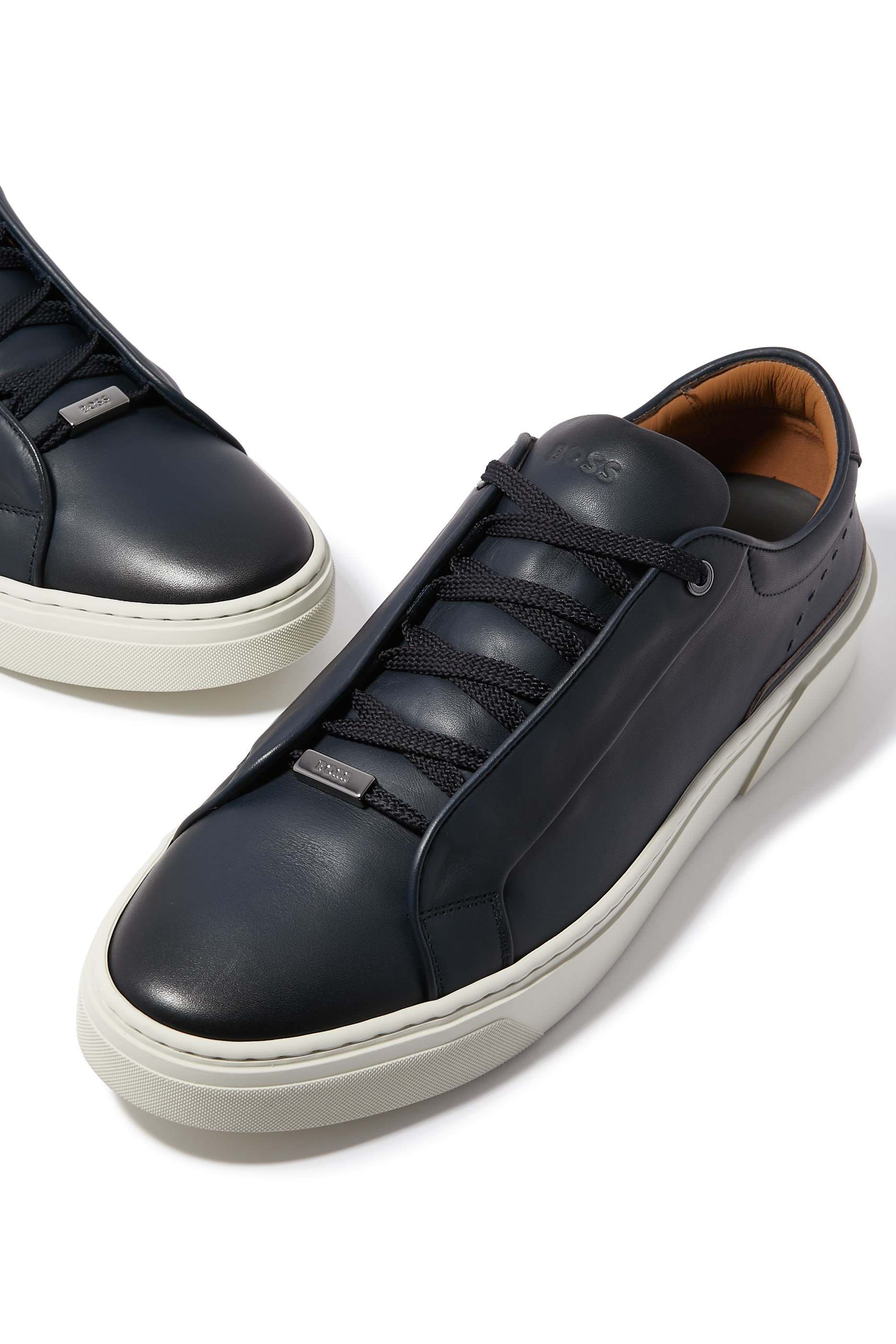 Gary Leather Low-Top Sneakers