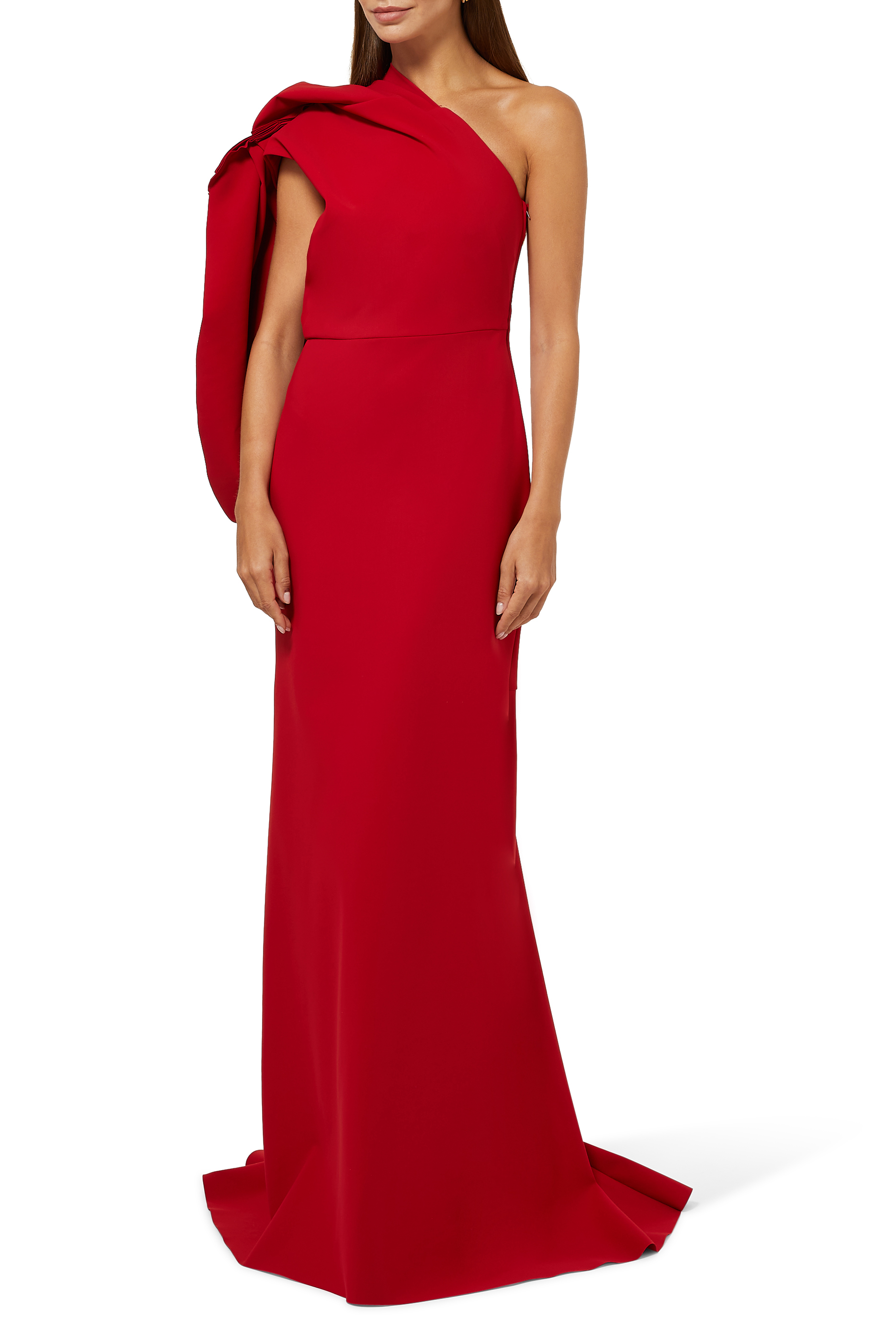 Buy Greta Constantine Lady Bona One Shoulder Gown - Womens for AED 3275 ...