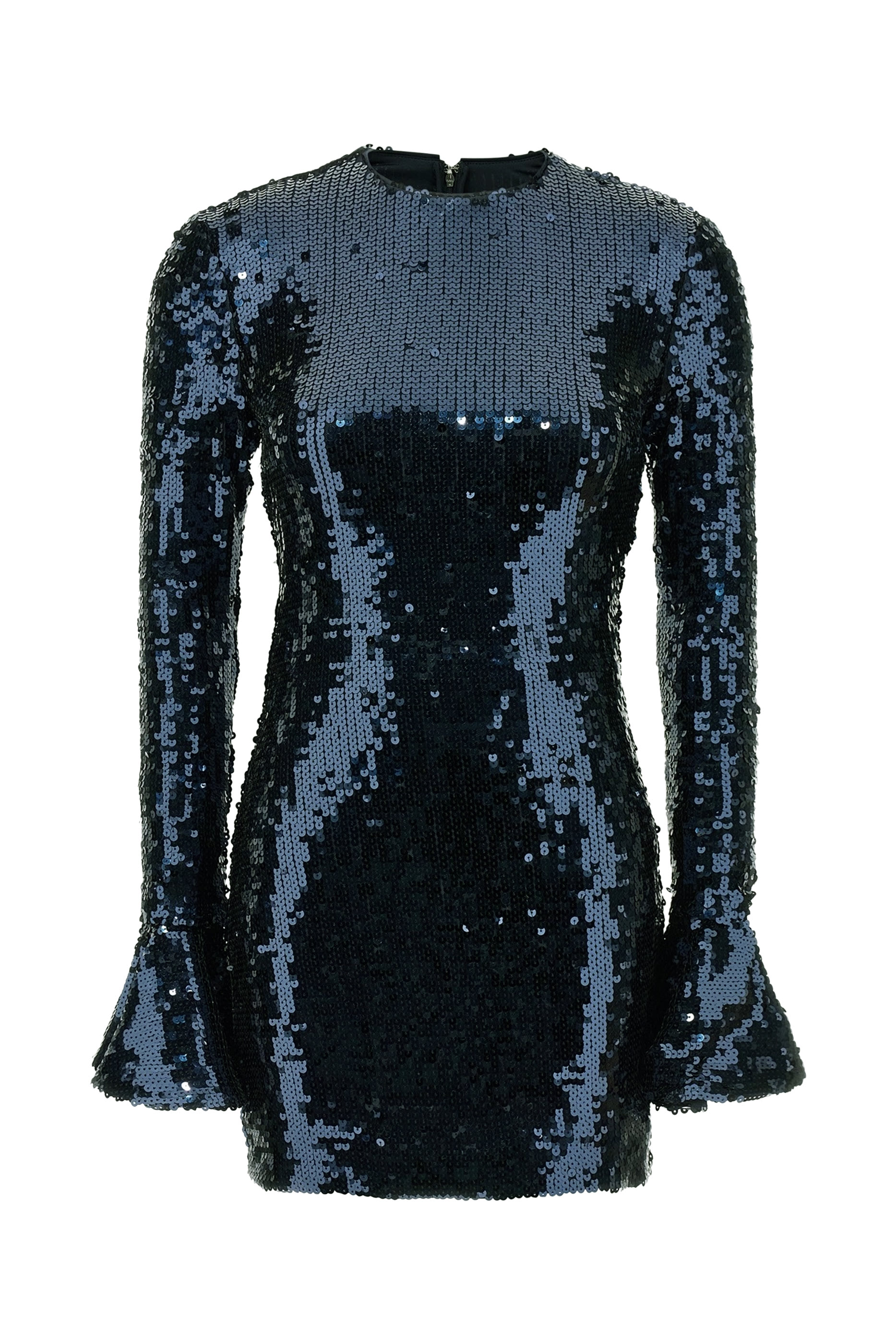 Sequin Long Sleeves Mini Dress