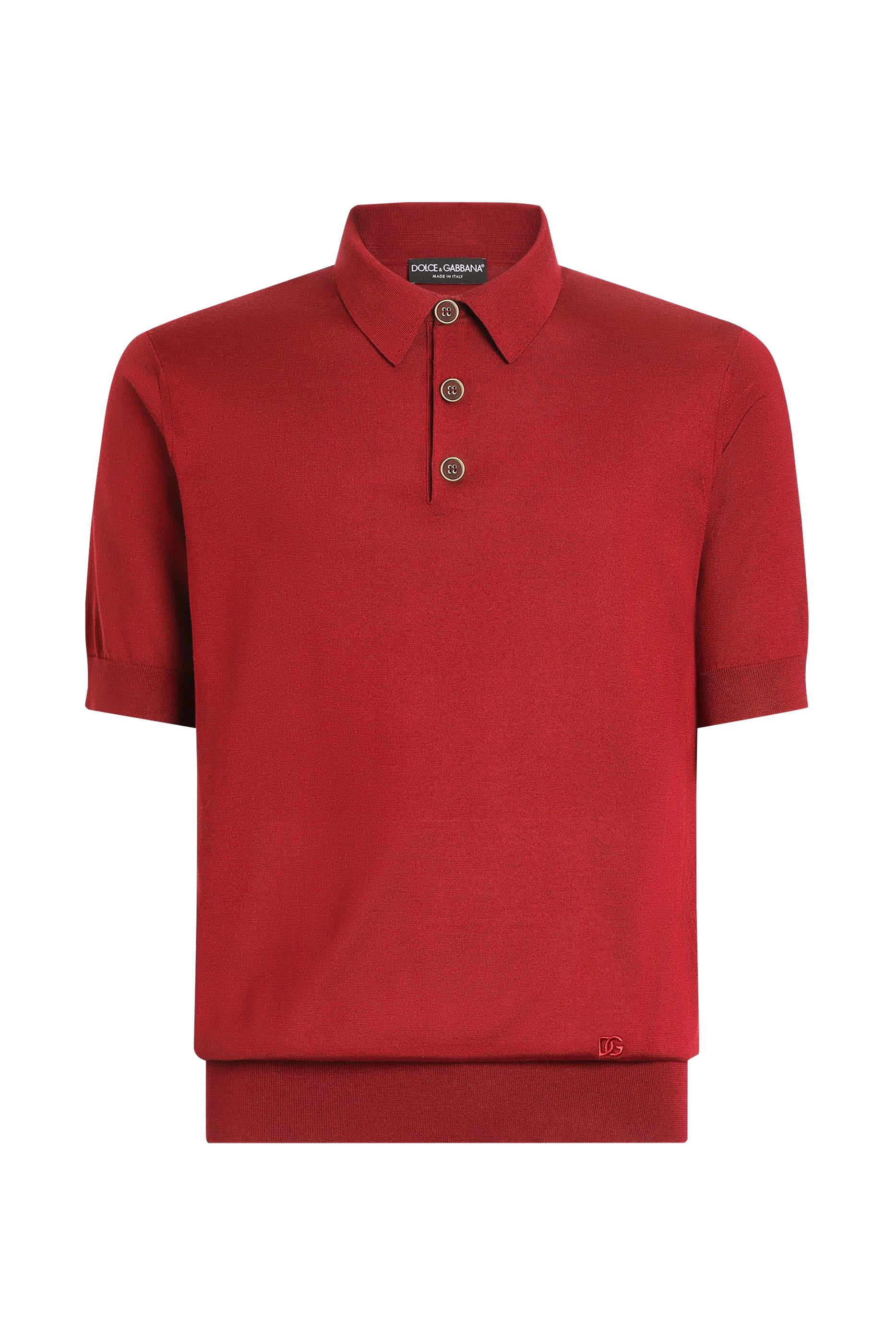 Smooth Silk Polo Shirt 