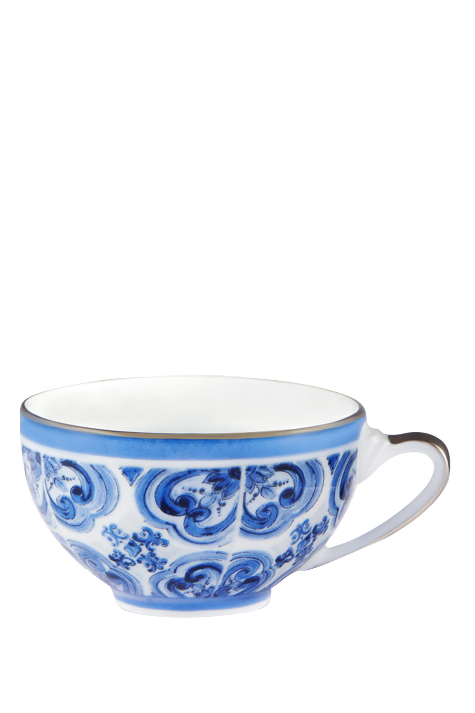 Blu Mediterraneo Fiore Piccolo Coffee Cup & Saucer Set