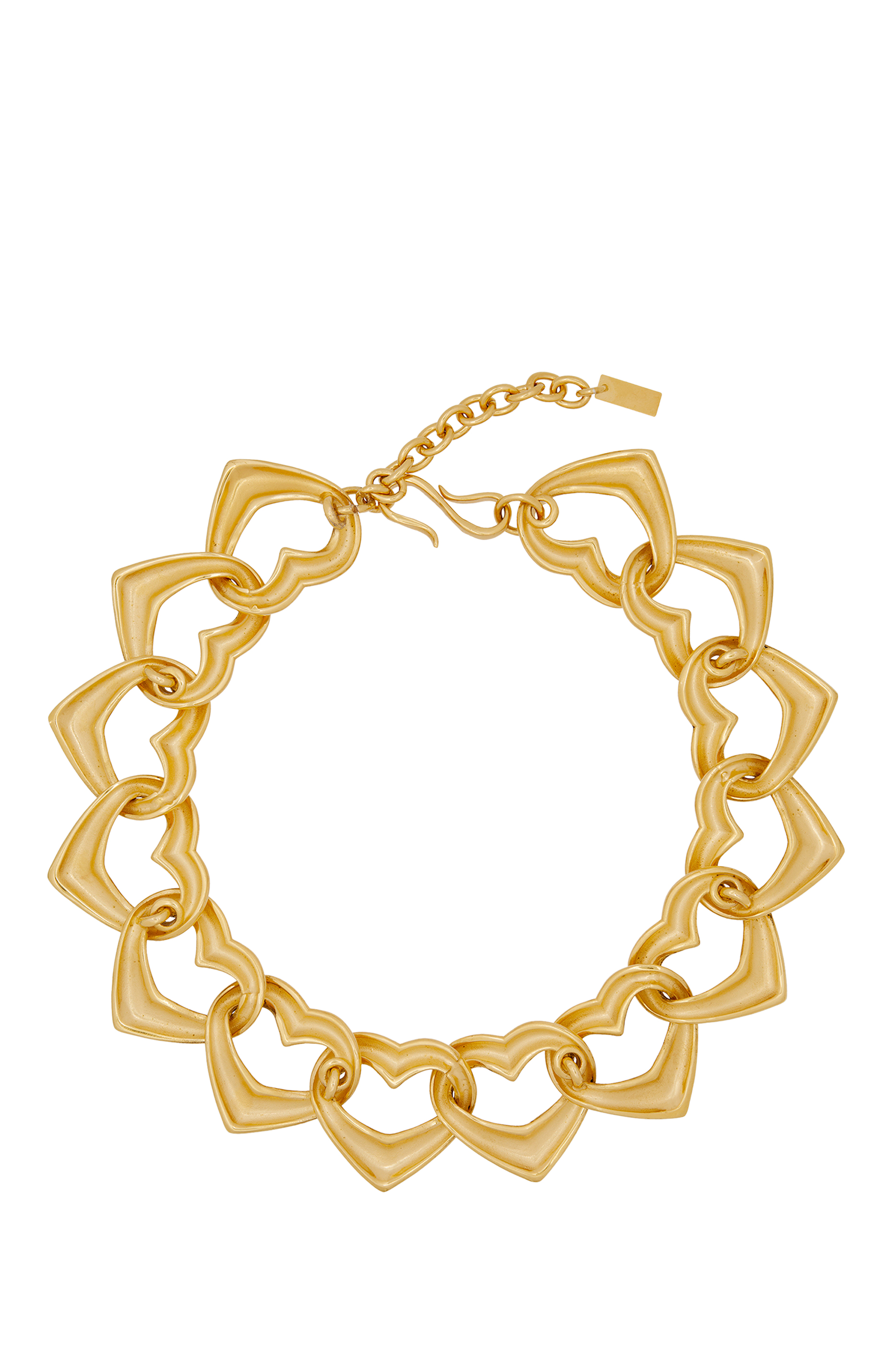 Multiple Hearts Choker Necklace