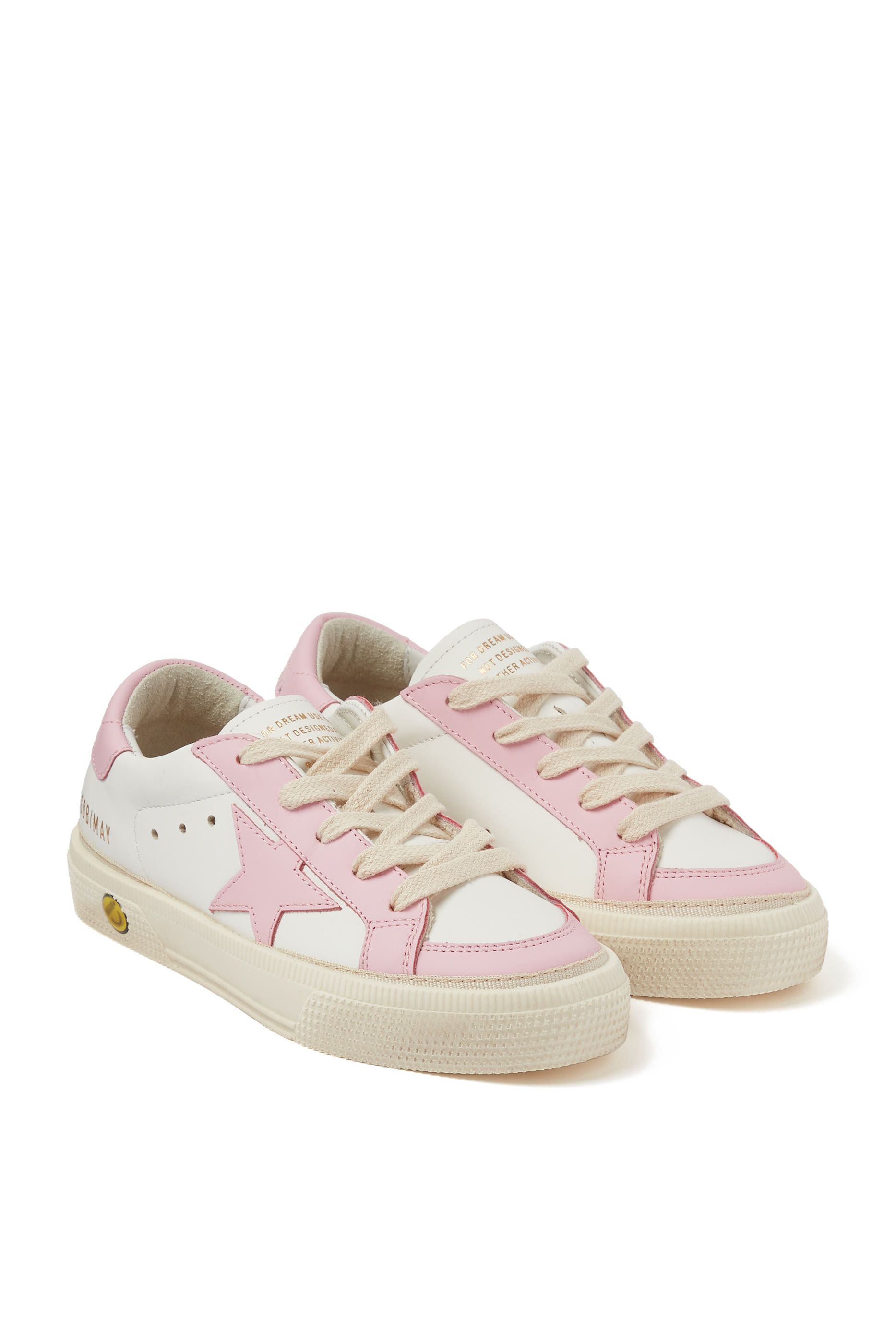 Kids May Leather Sneakers