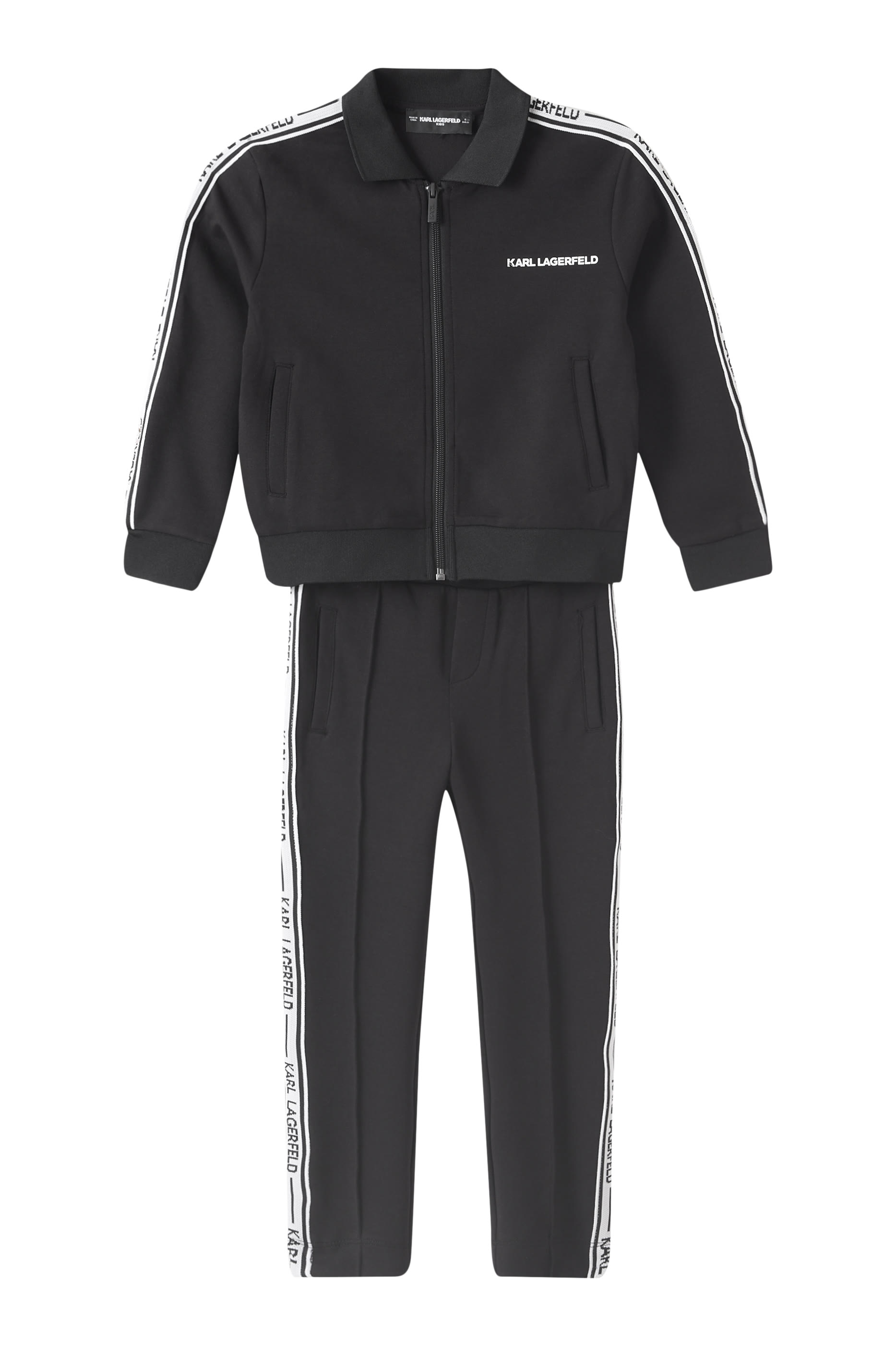 Kids Logo-Print Cardigan