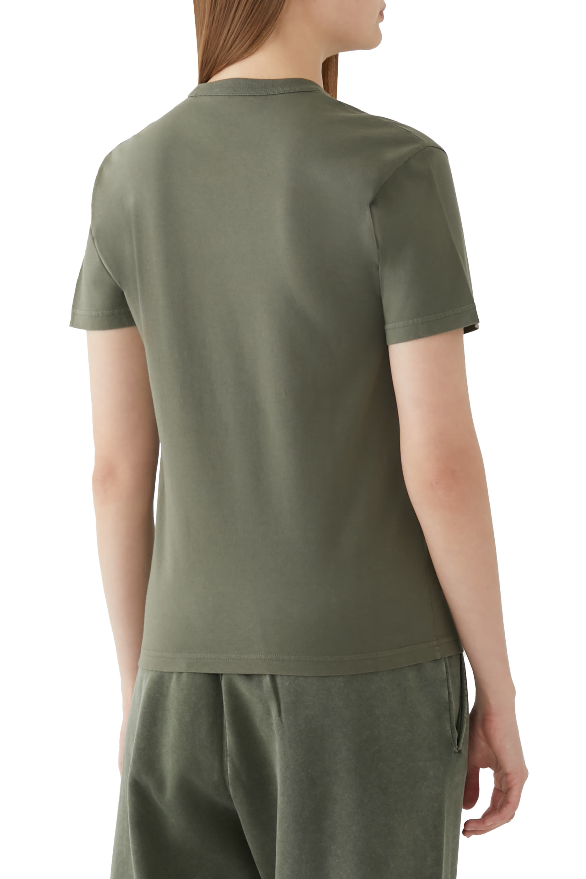 Embroidered Cotton Jersey T-Shirt