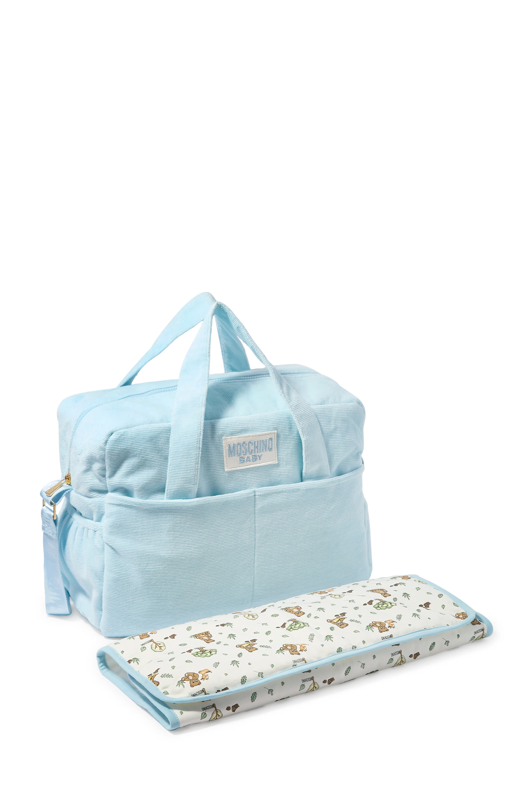 Cotton Blend Chenille Mom Bag
