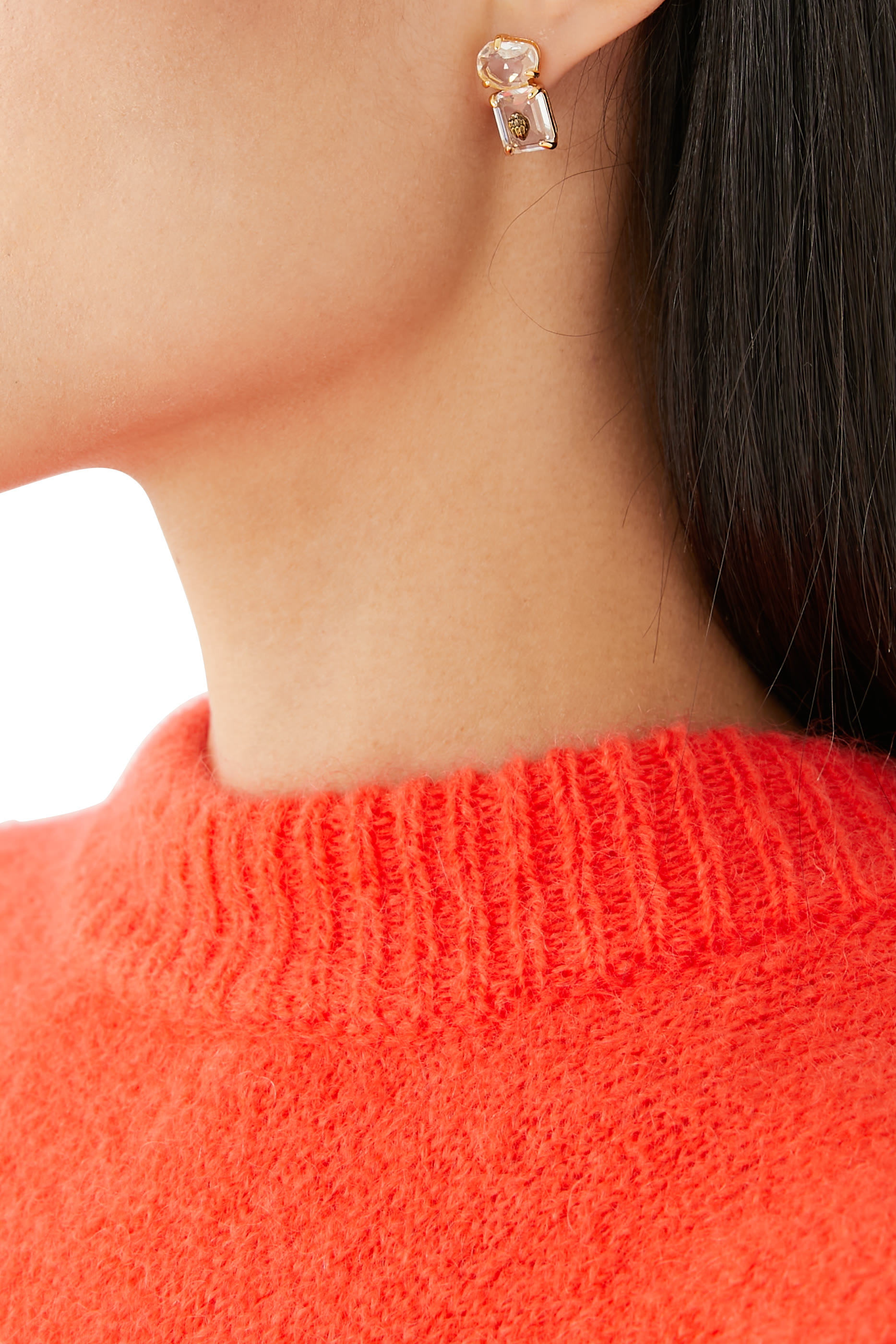 Signature Eagle Gem Drop Earrings