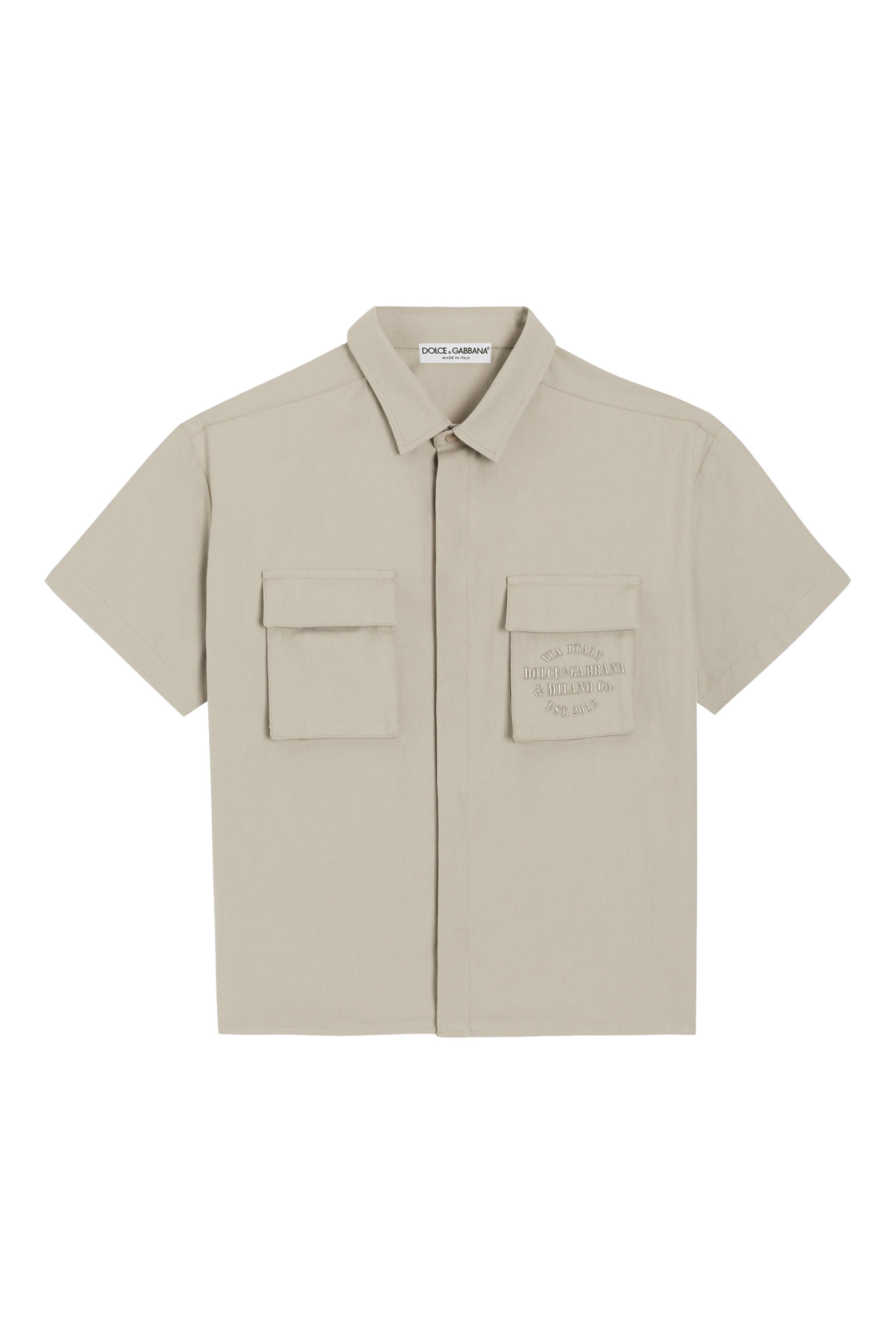 Kids Logo Collar Shirt