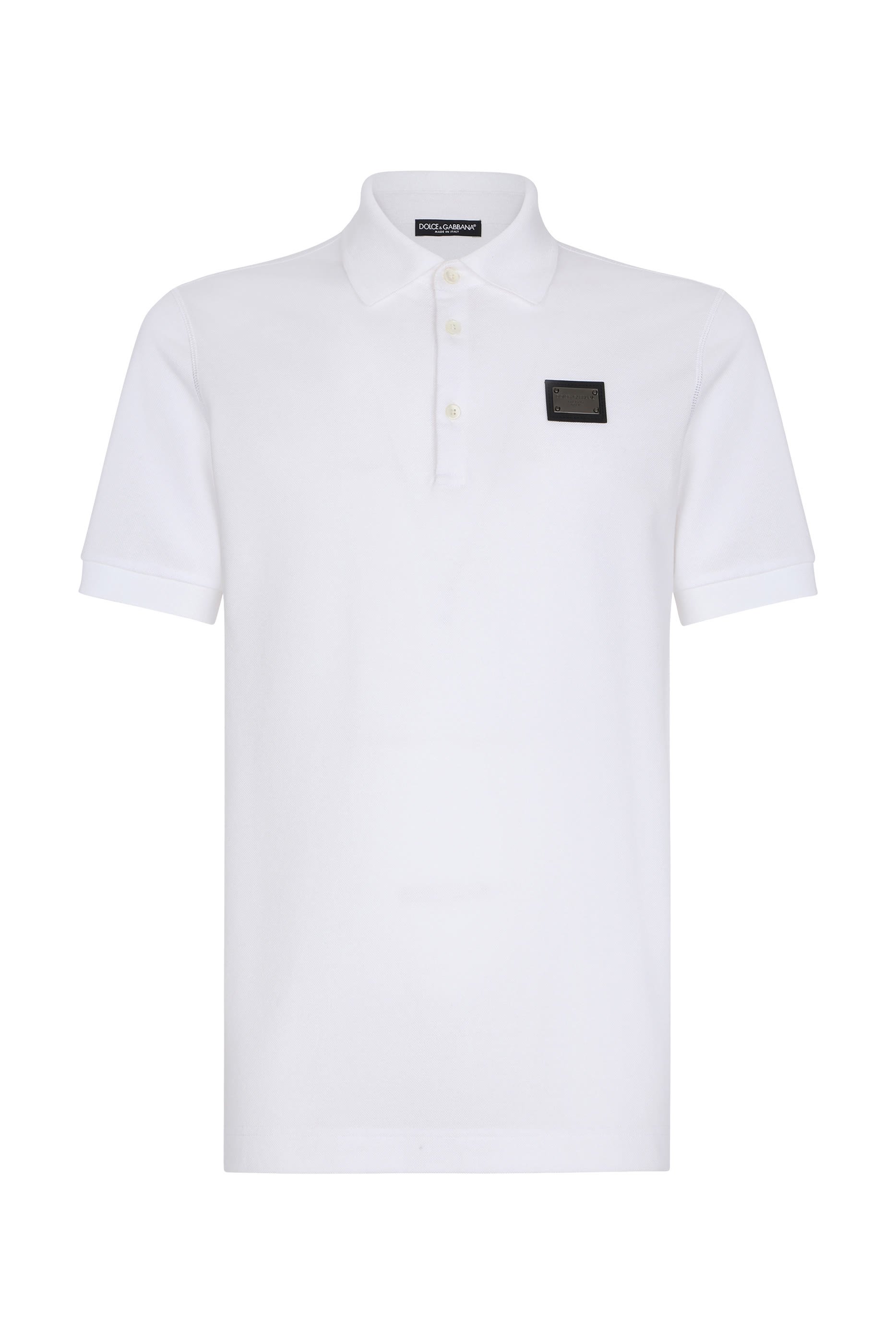 Logo Cotton Piqué Polo-Shirt