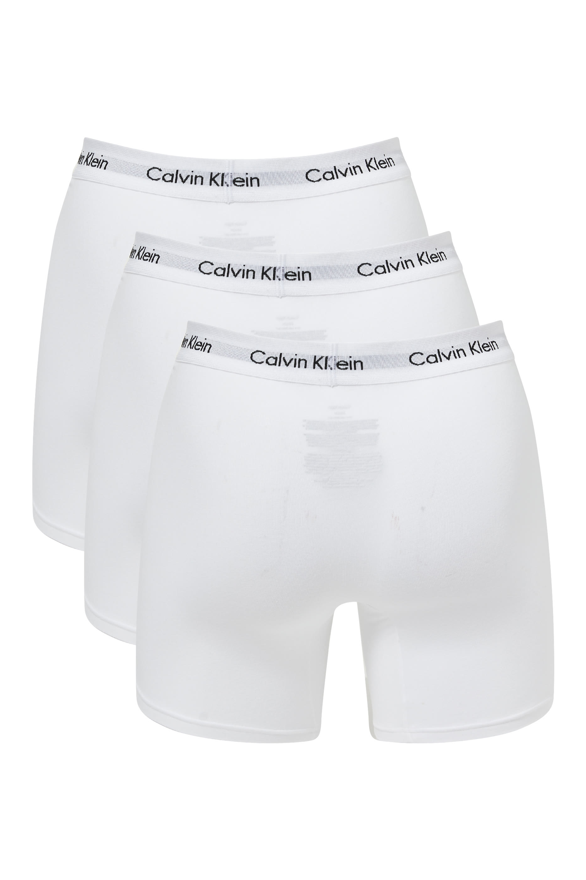 Cotton Stretch Boxer Briefs, Set Of Three