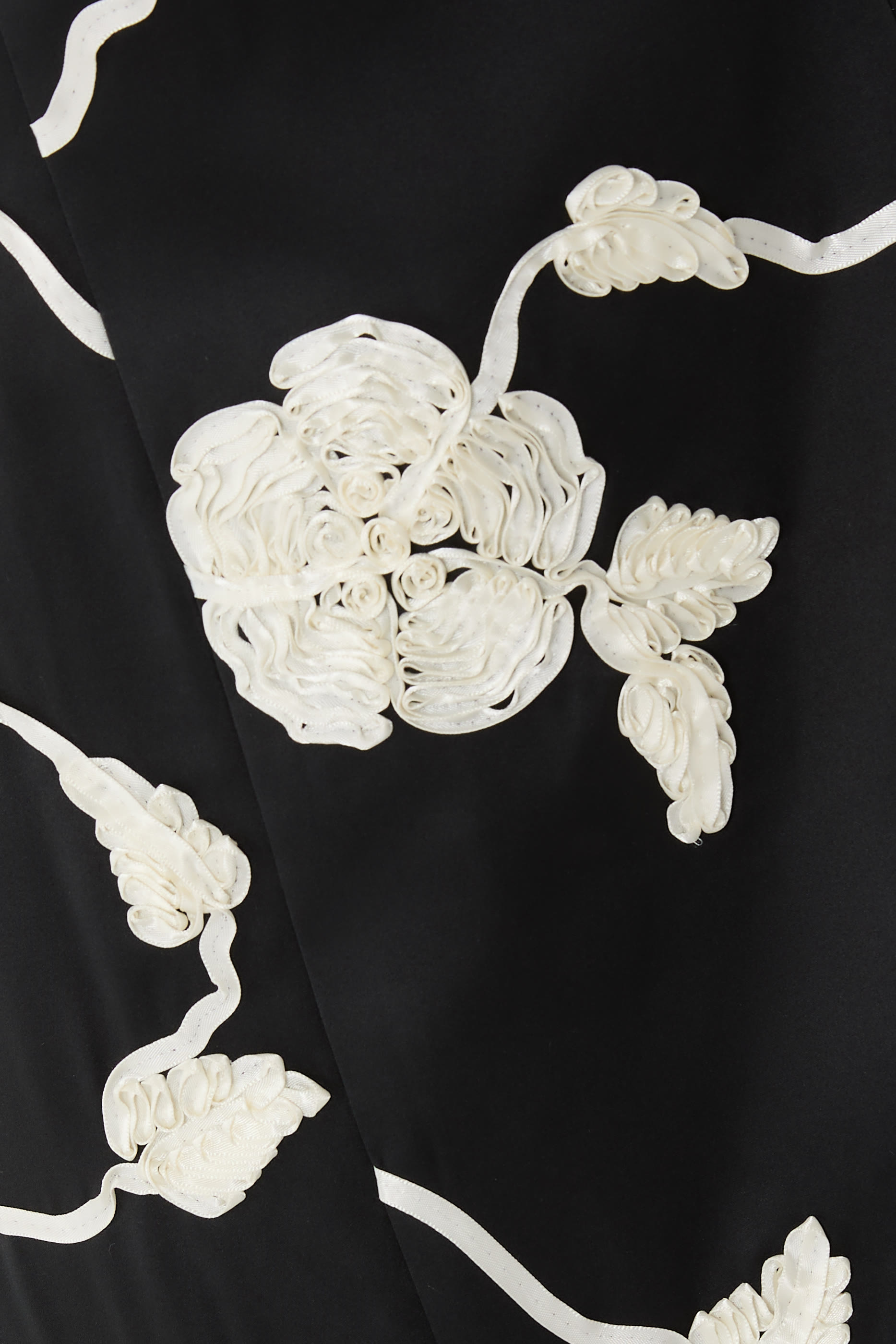 3D Flower Midi Dress