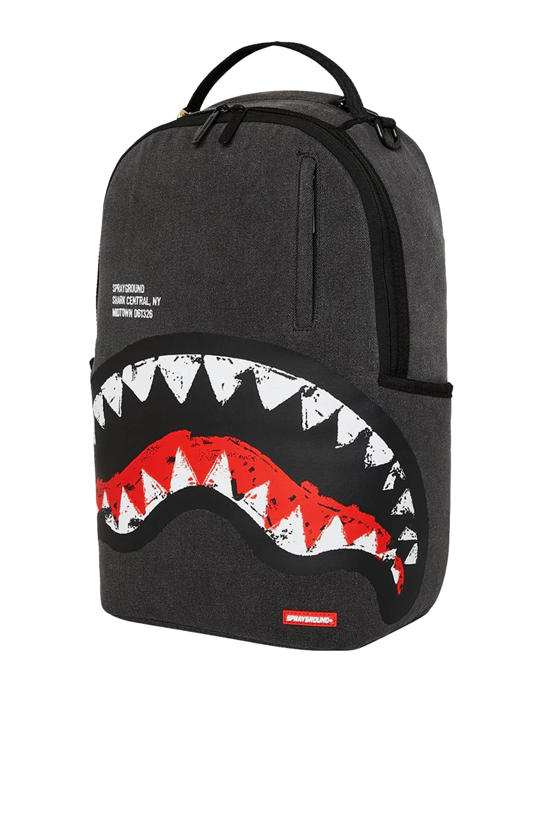 Kids Shark Central Painted Backpack