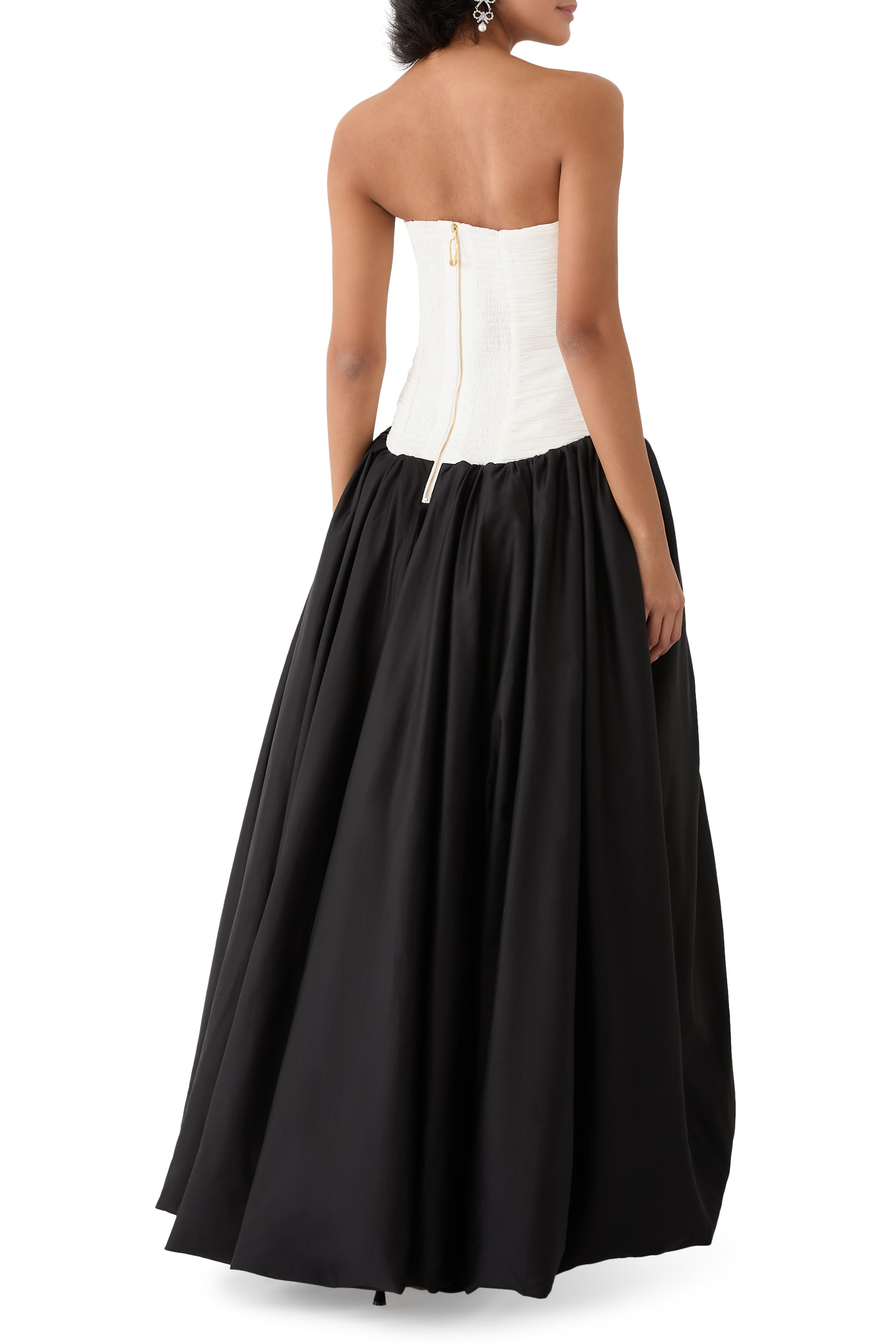 Violette Bubble Hem Maxi Dress