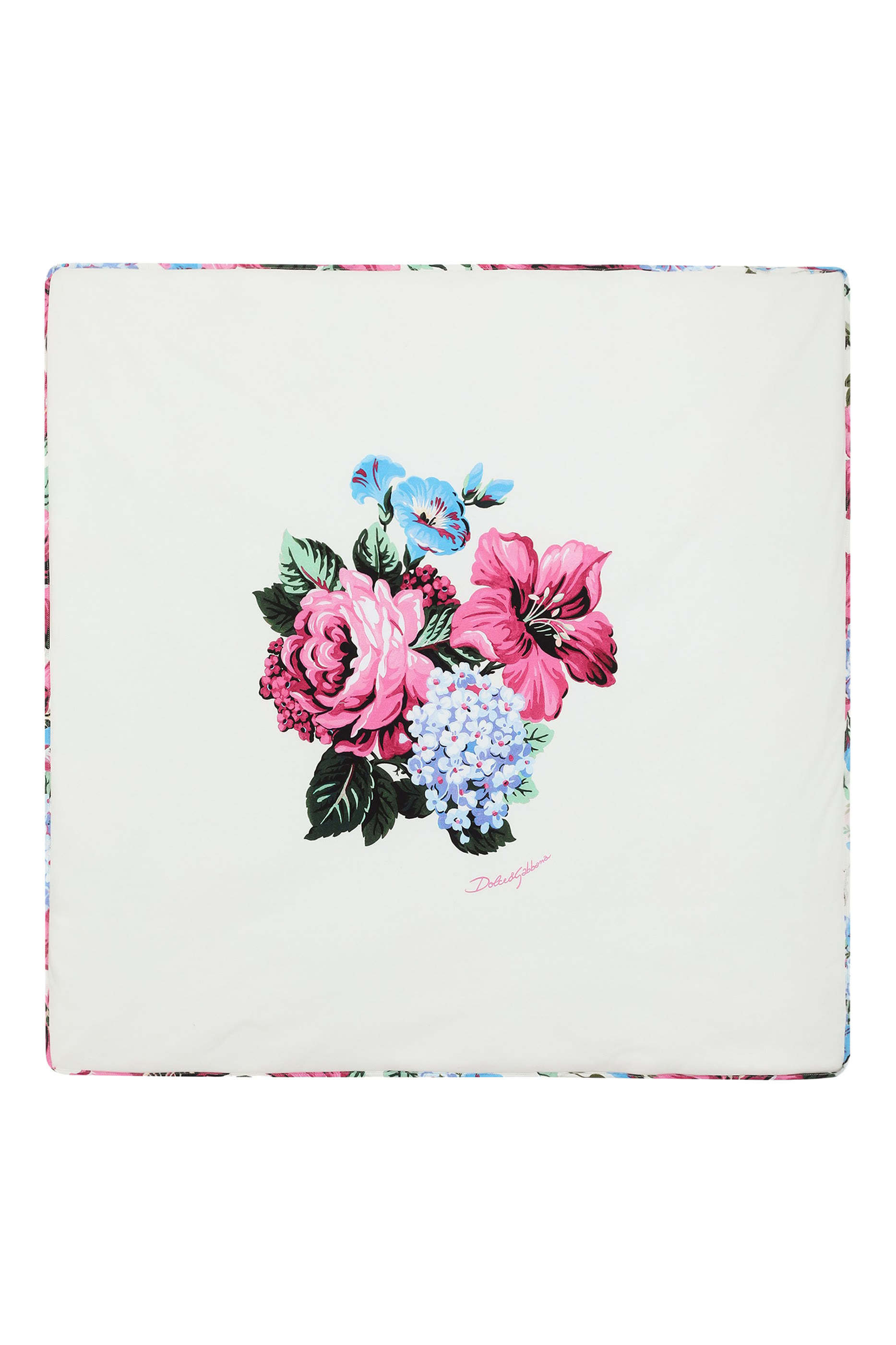 Kids Floral Interlock Blanket