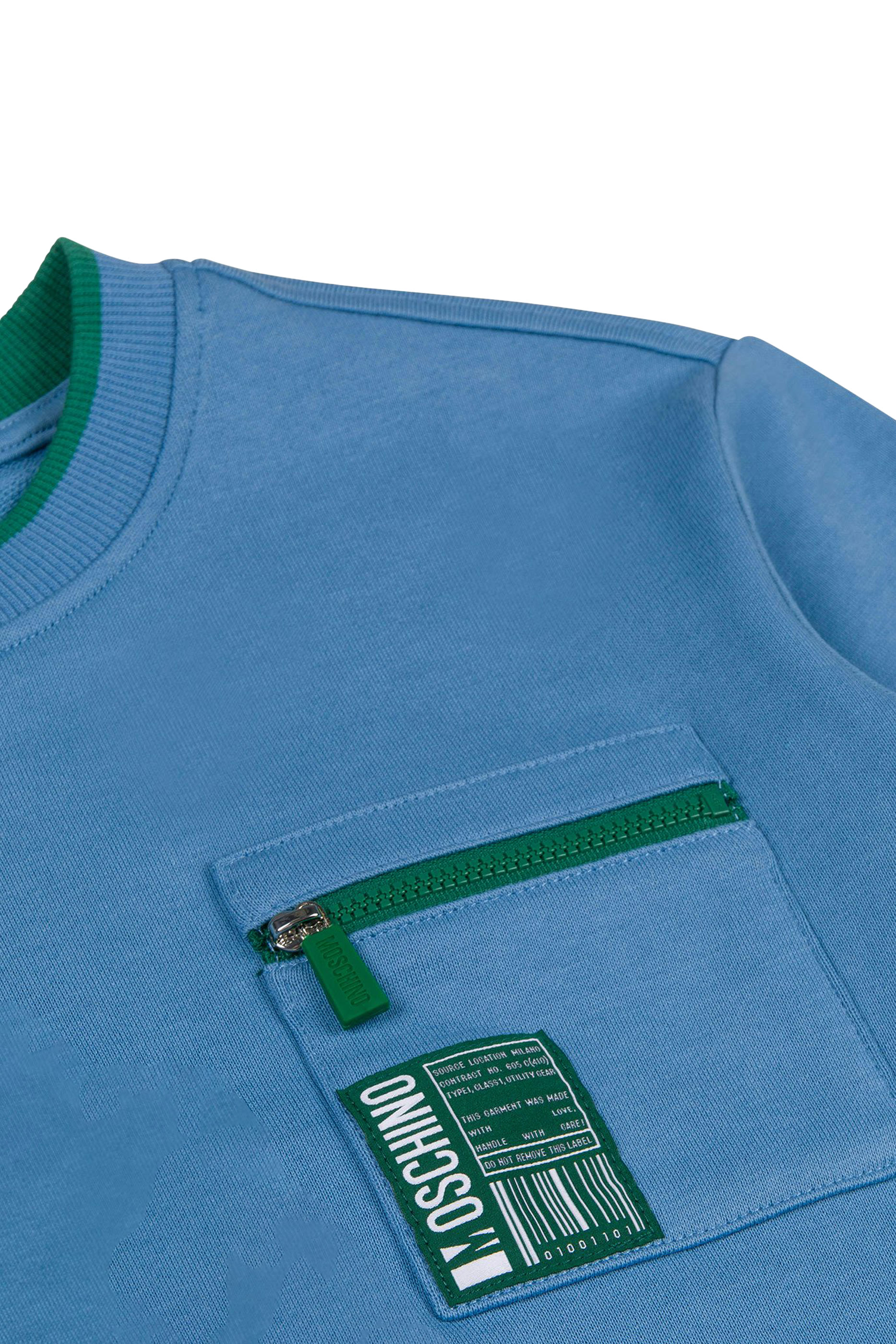 Kids Barcode Patch Sweatshirt