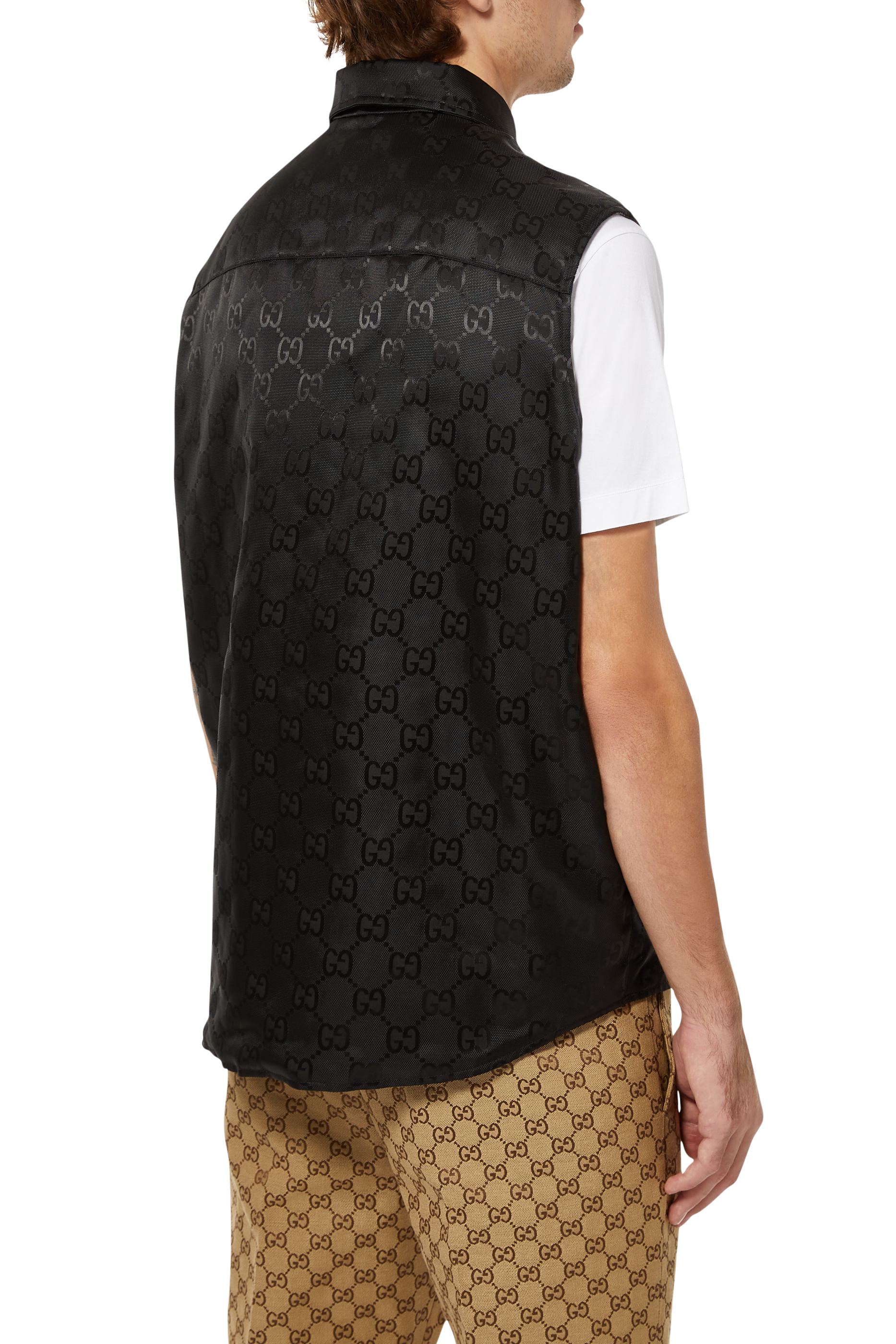 GG Logo Quilted Gilet